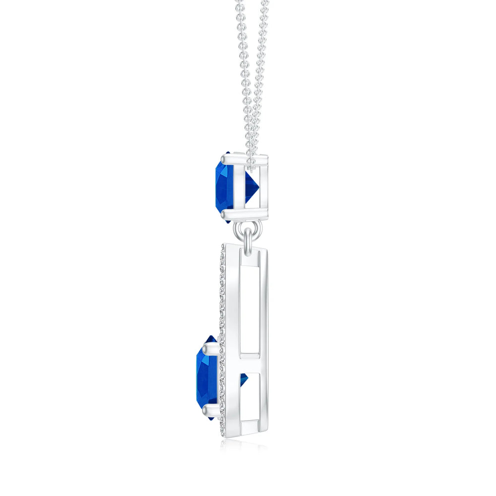 18K White Gold Vermeil