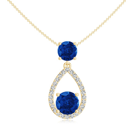 Blue Sapphire Necklaces