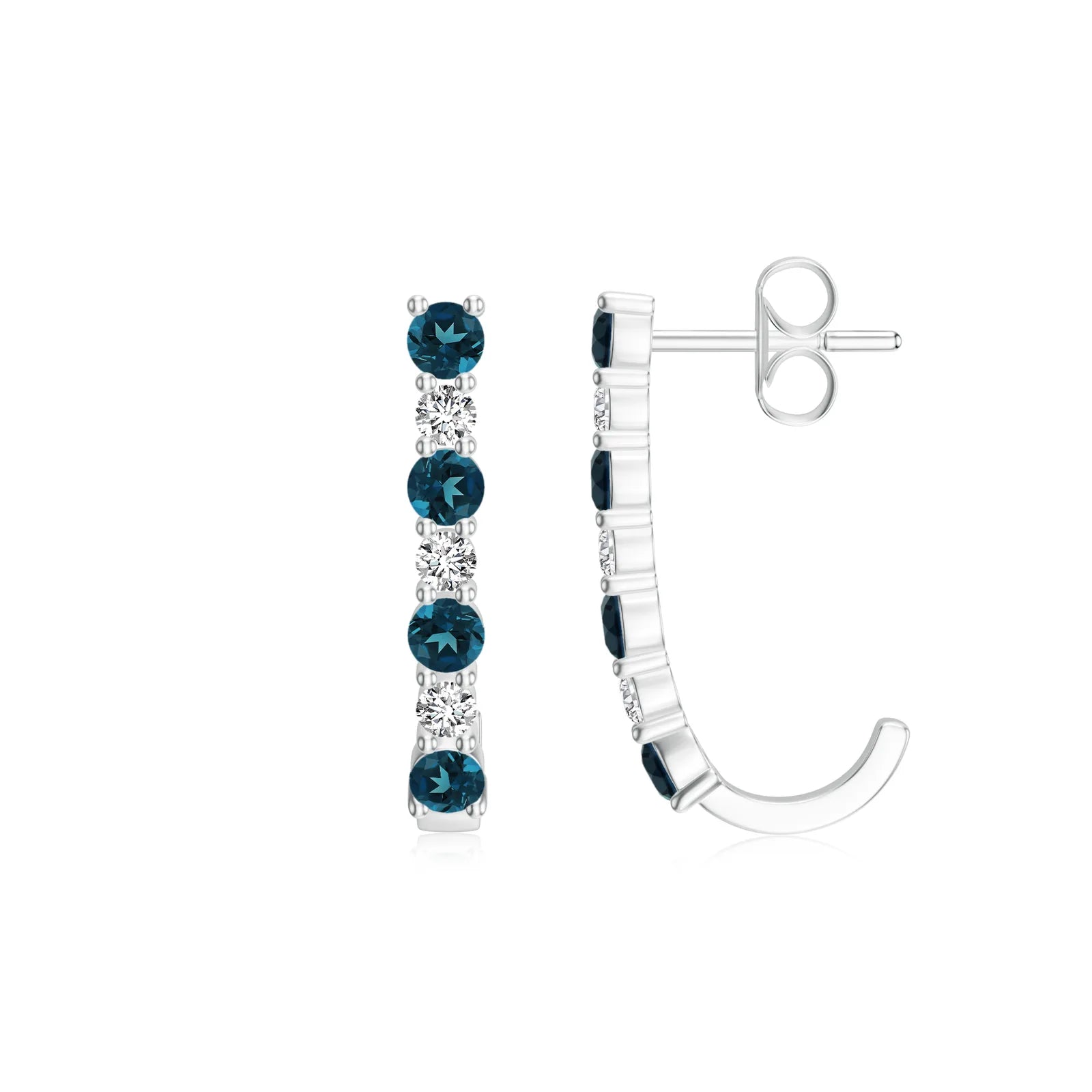 18K White Gold Vermeil
