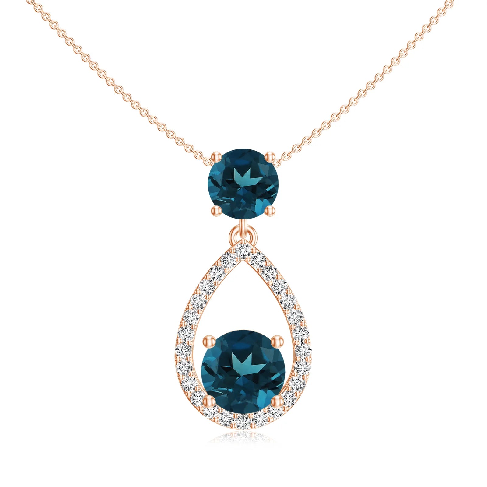 18K Rose Gold Vermeil
