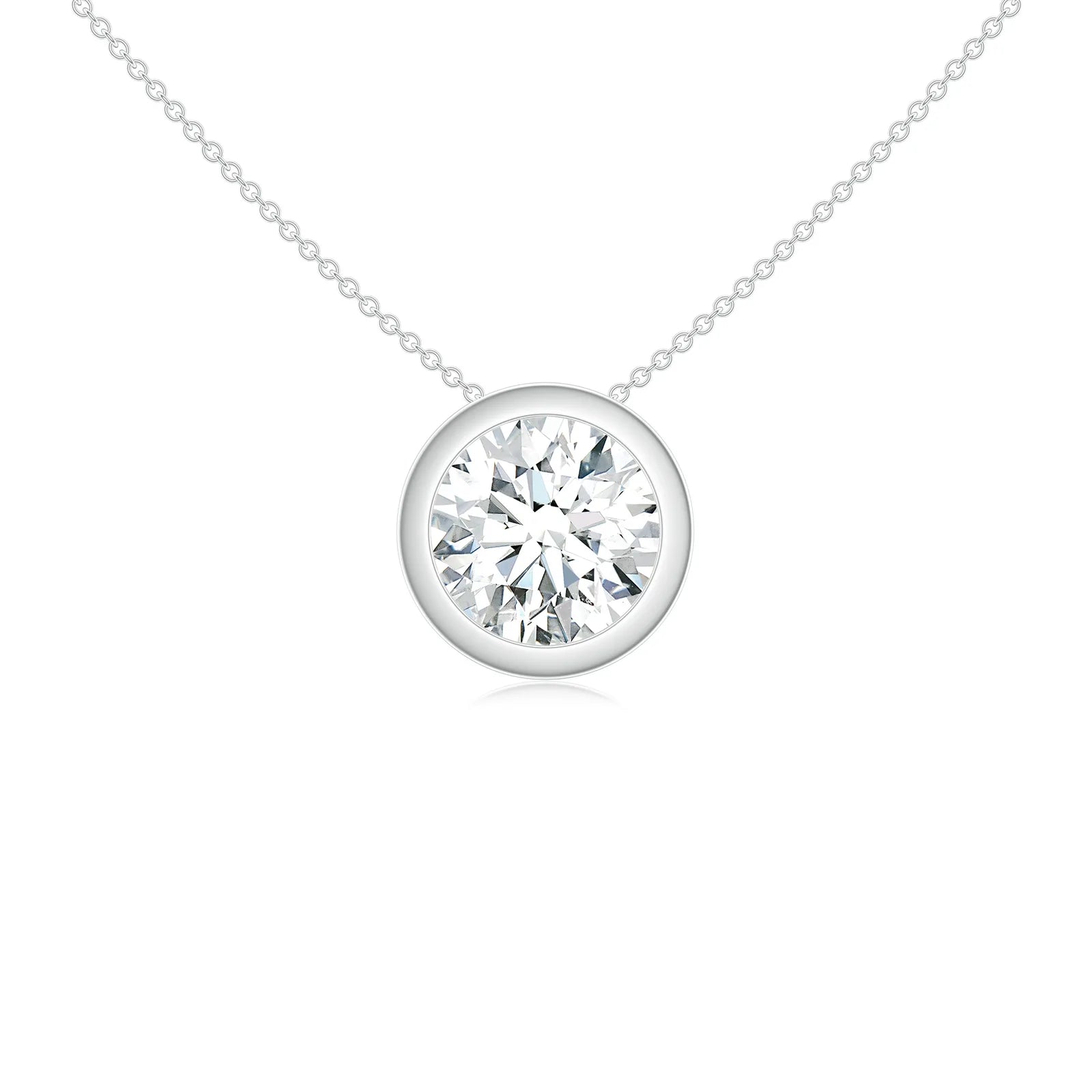 18K White Gold Vermeil