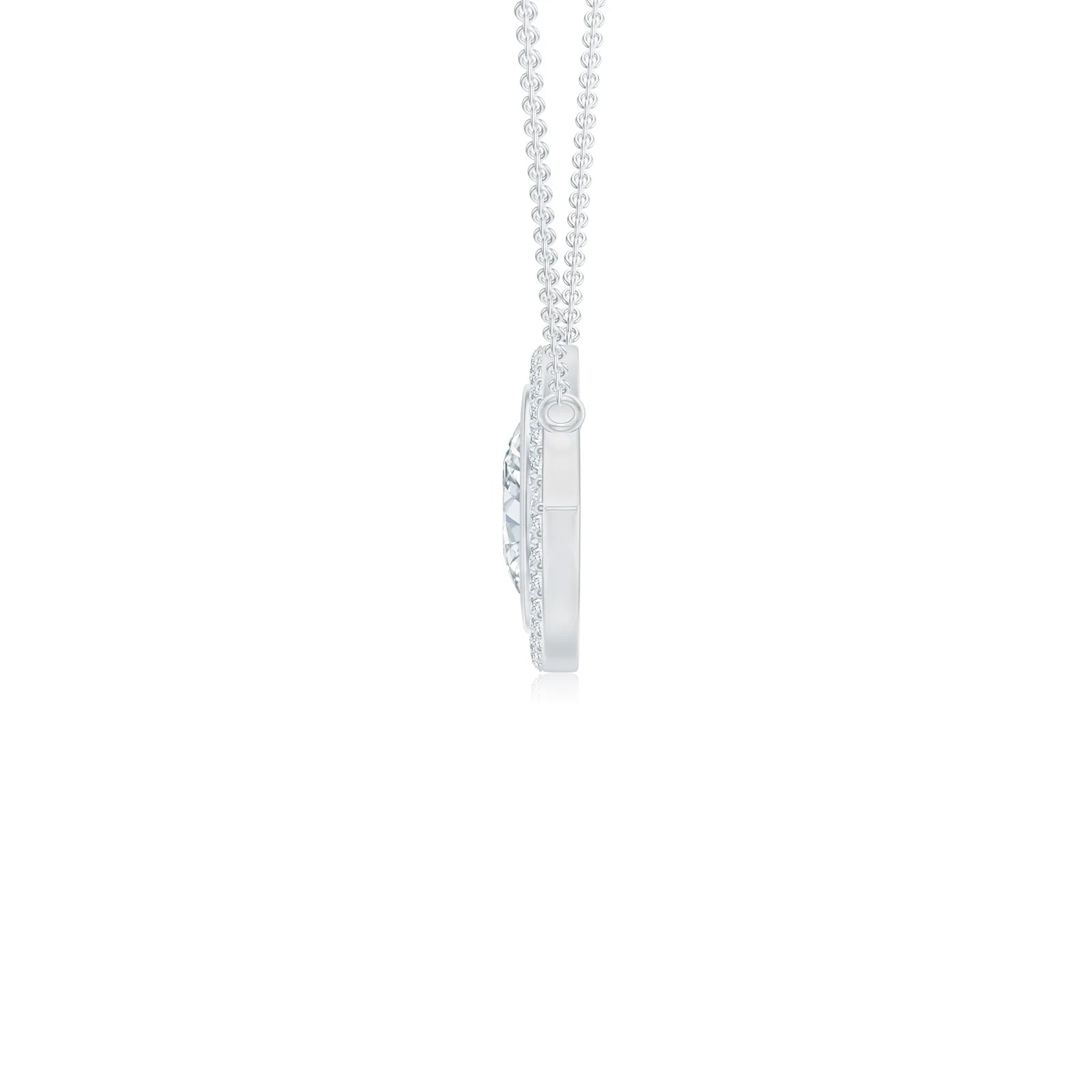 18K White Gold Vermeil