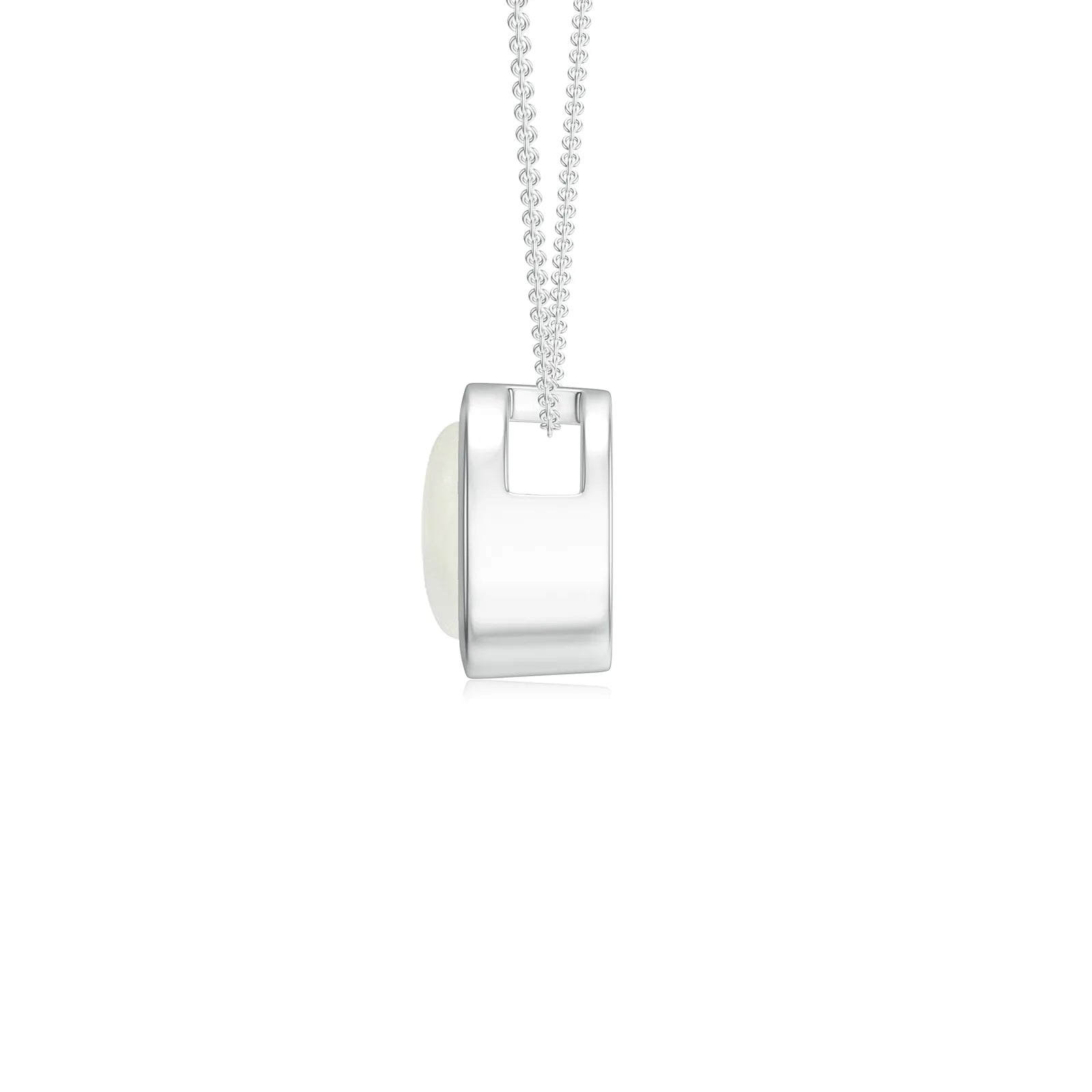 18K White Gold Vermeil