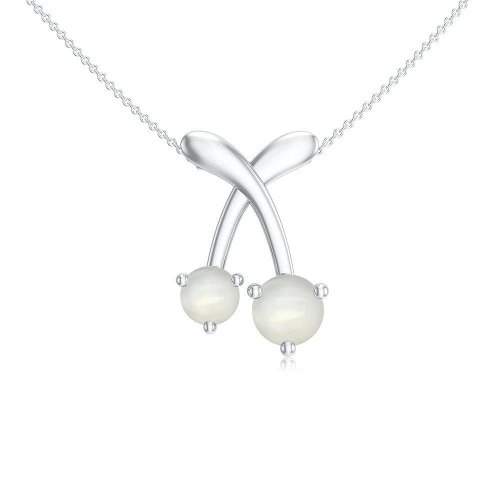 18K White Gold Vermeil