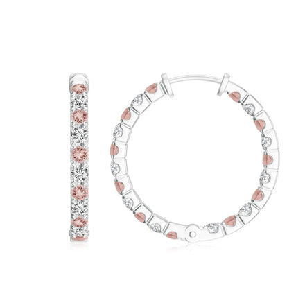 March Birthstone Earrings