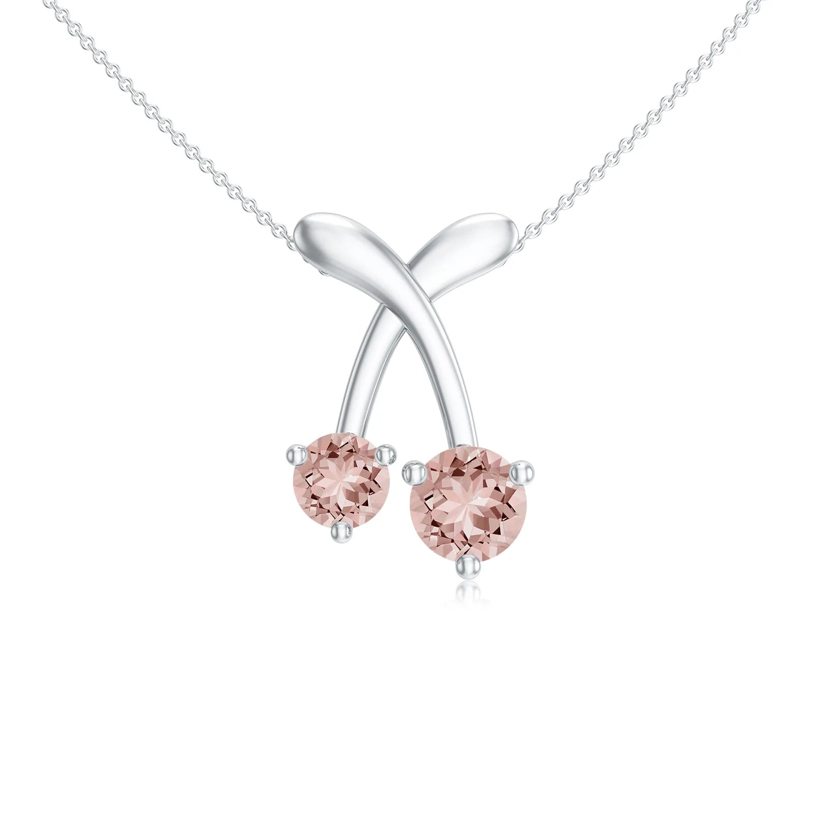 18K White Gold Vermeil