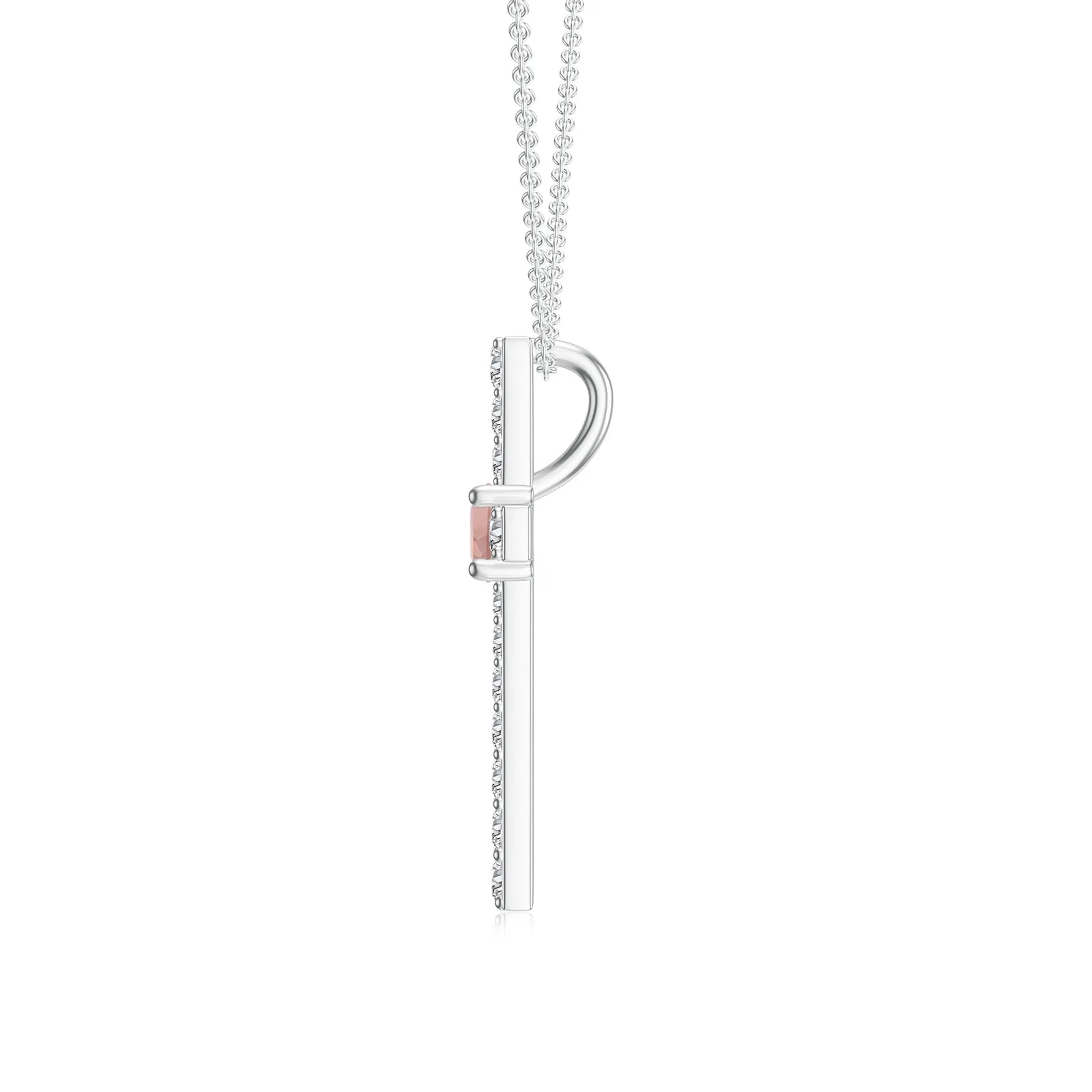 18K White Gold Vermeil