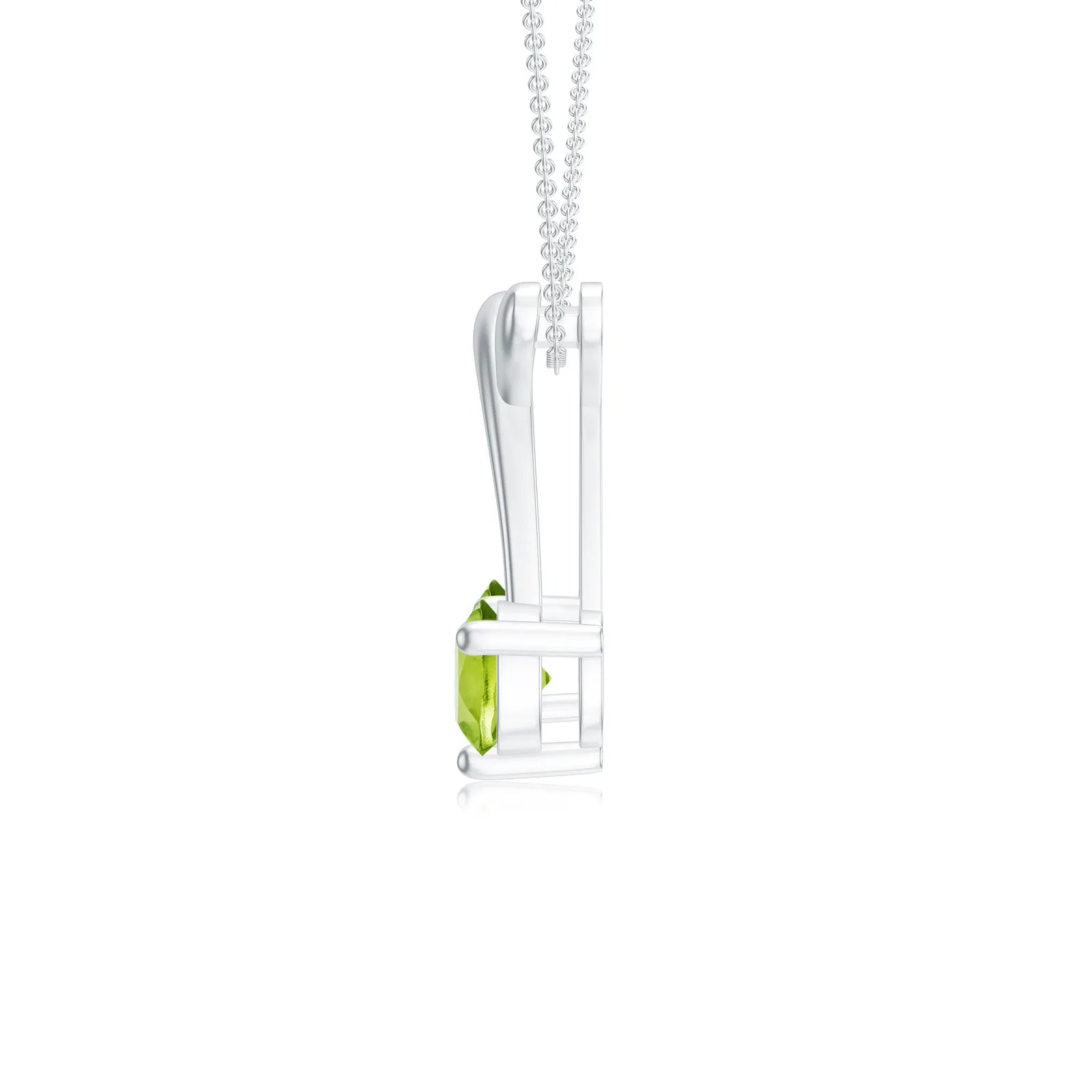 18K White Gold Vermeil