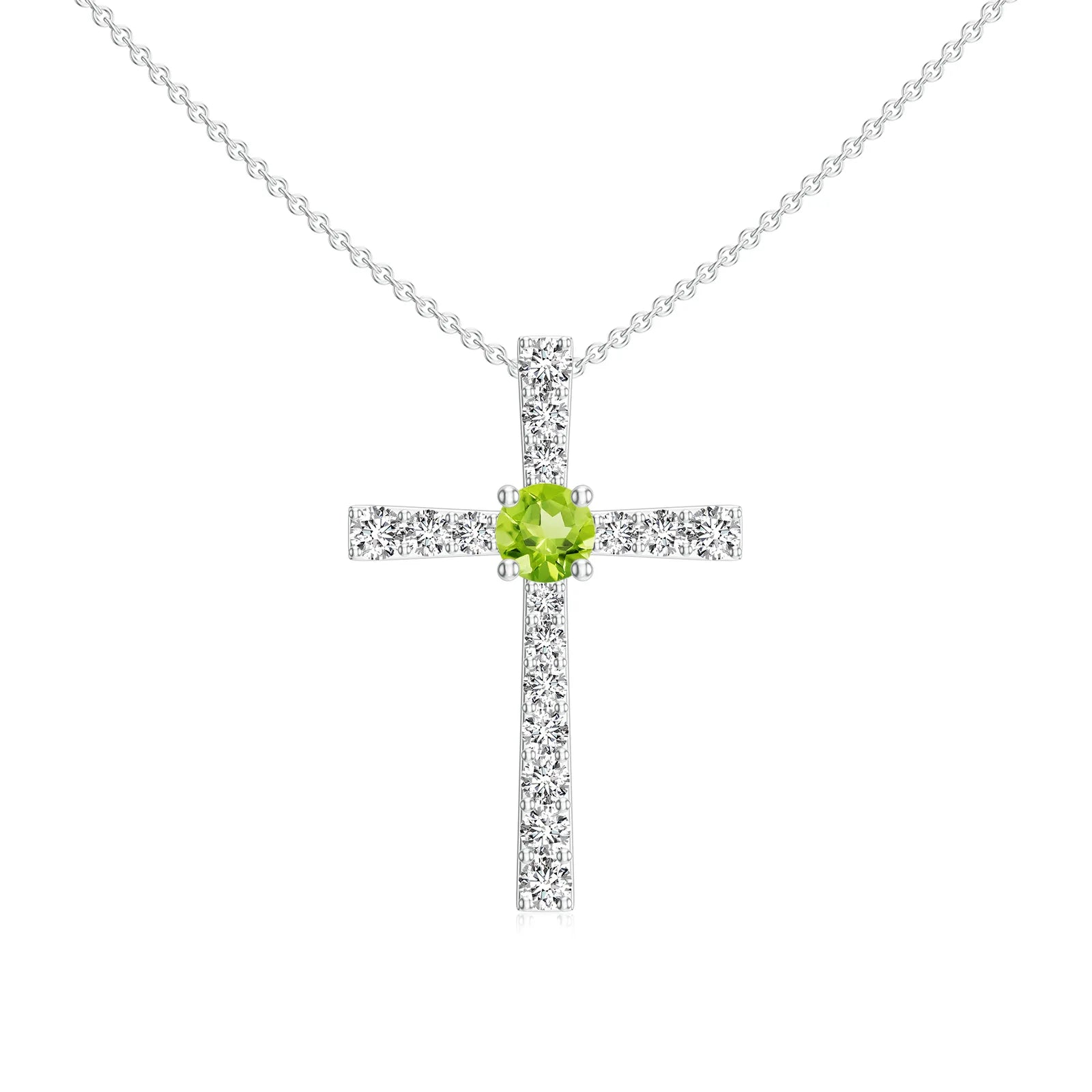 18K White Gold Vermeil