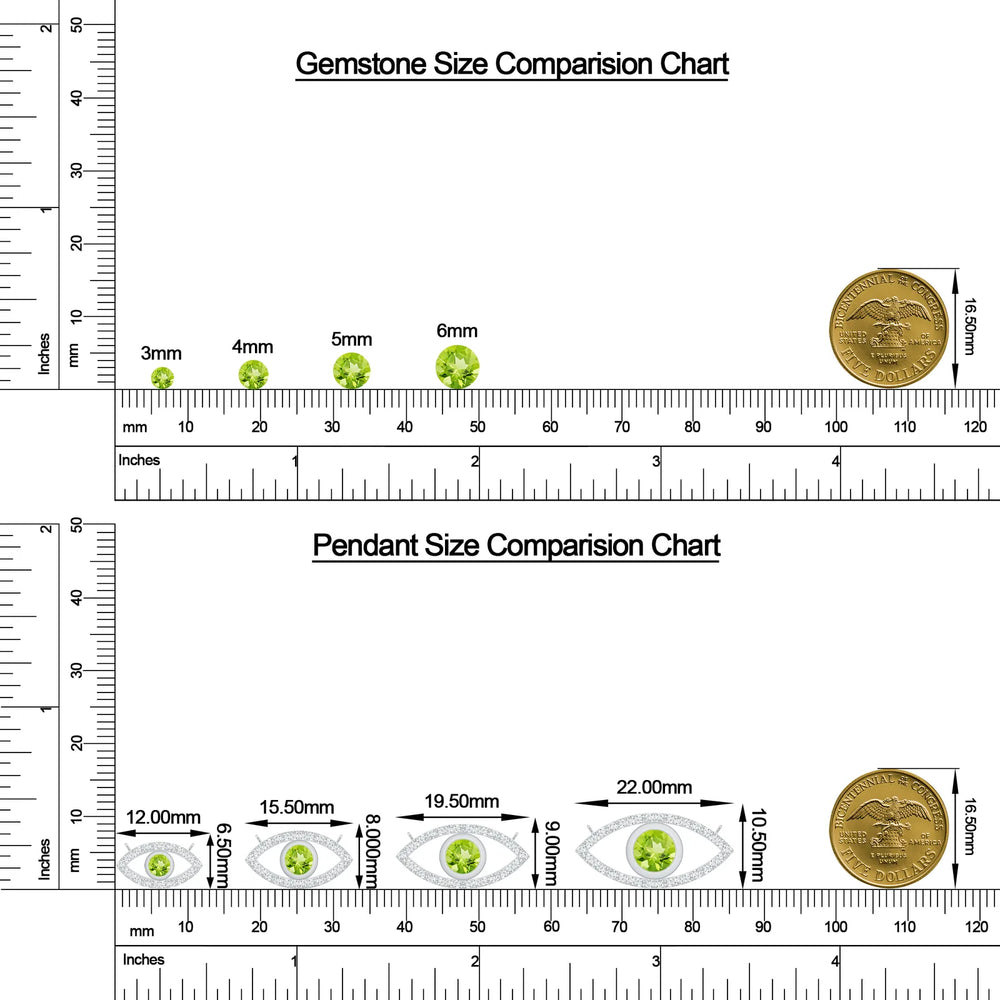 18K White Gold Vermeil