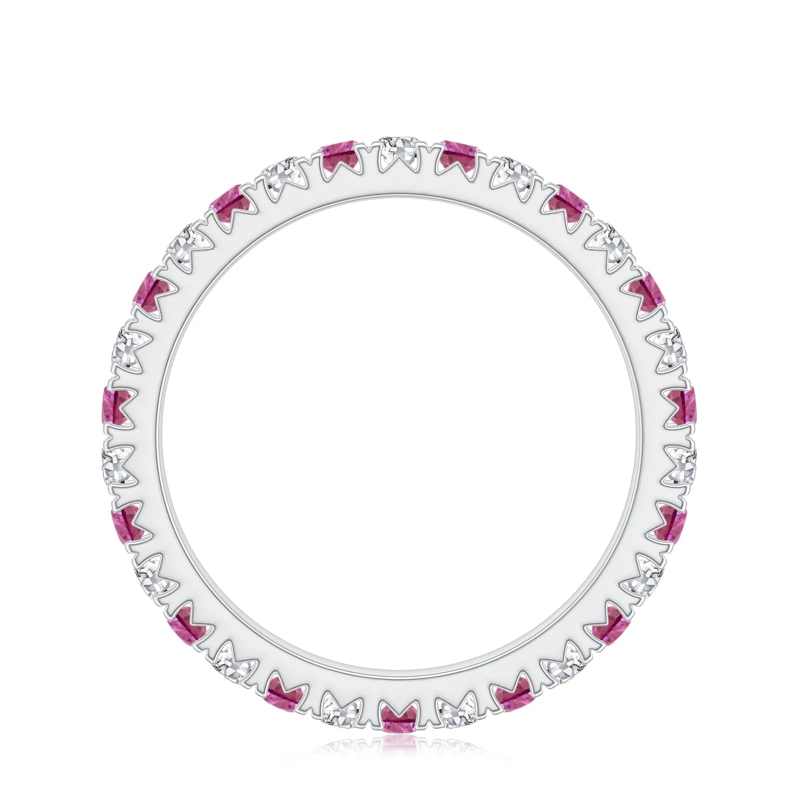 18K White Gold Vermeil