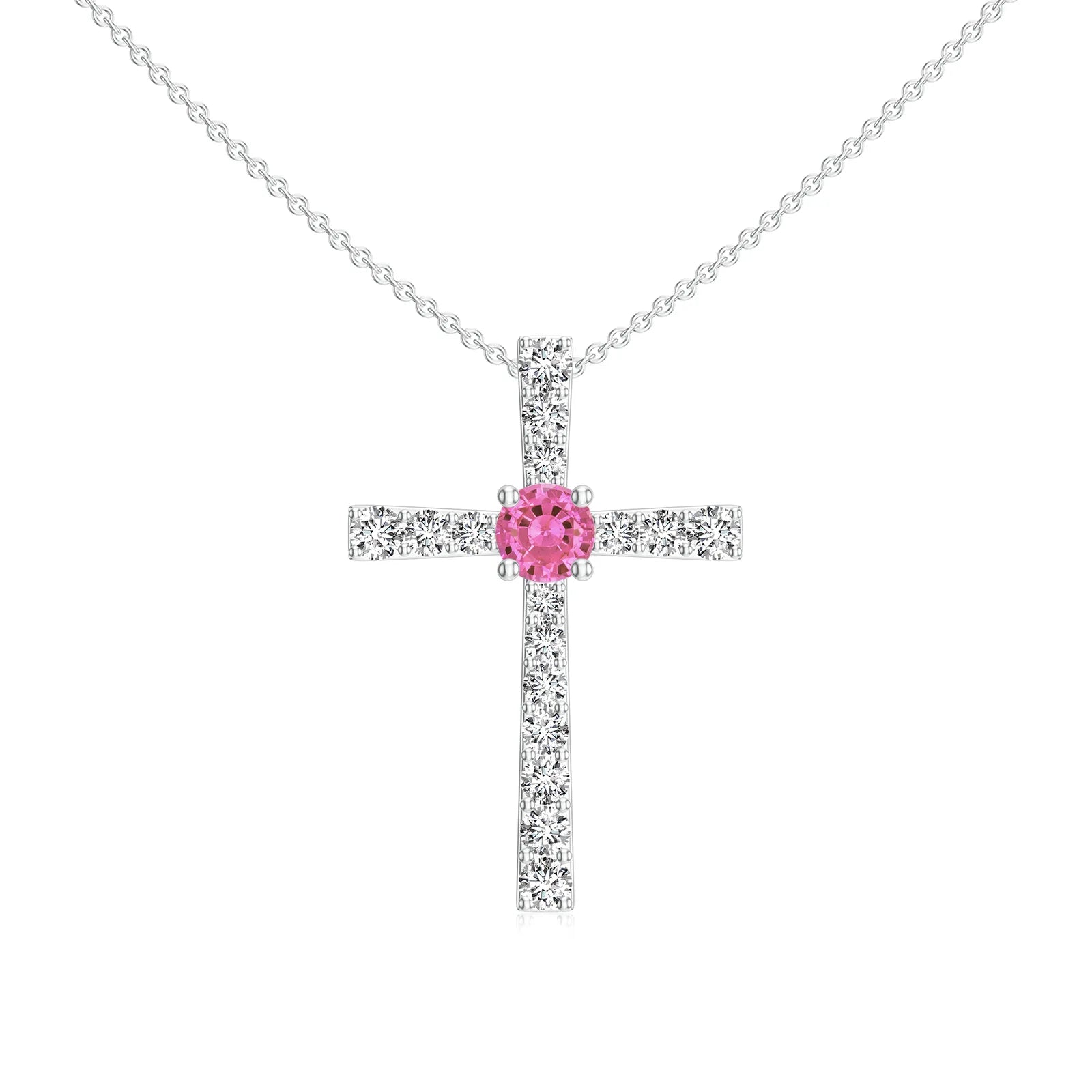 18K White Gold Vermeil