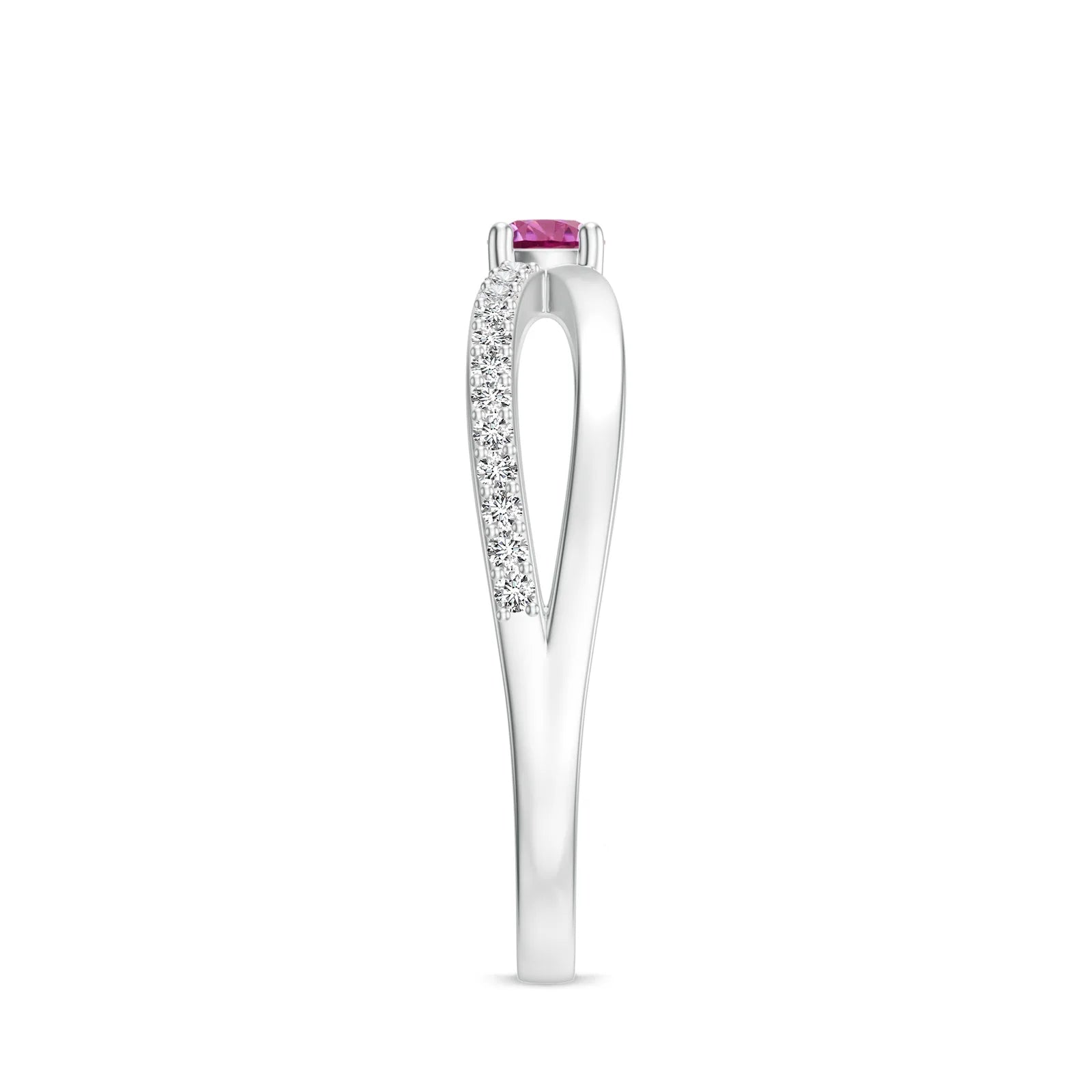 18K White Gold Vermeil