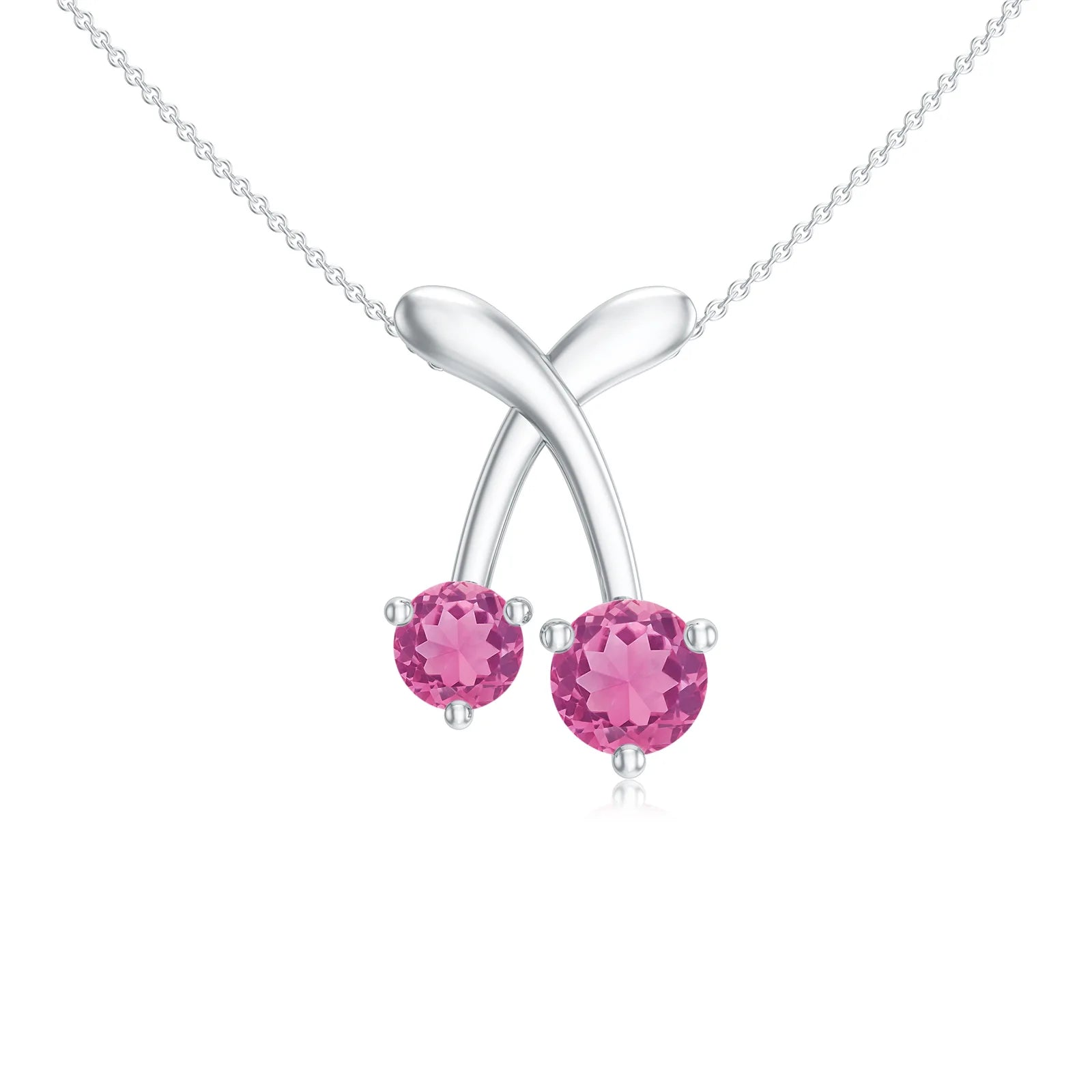 18K White Gold Vermeil