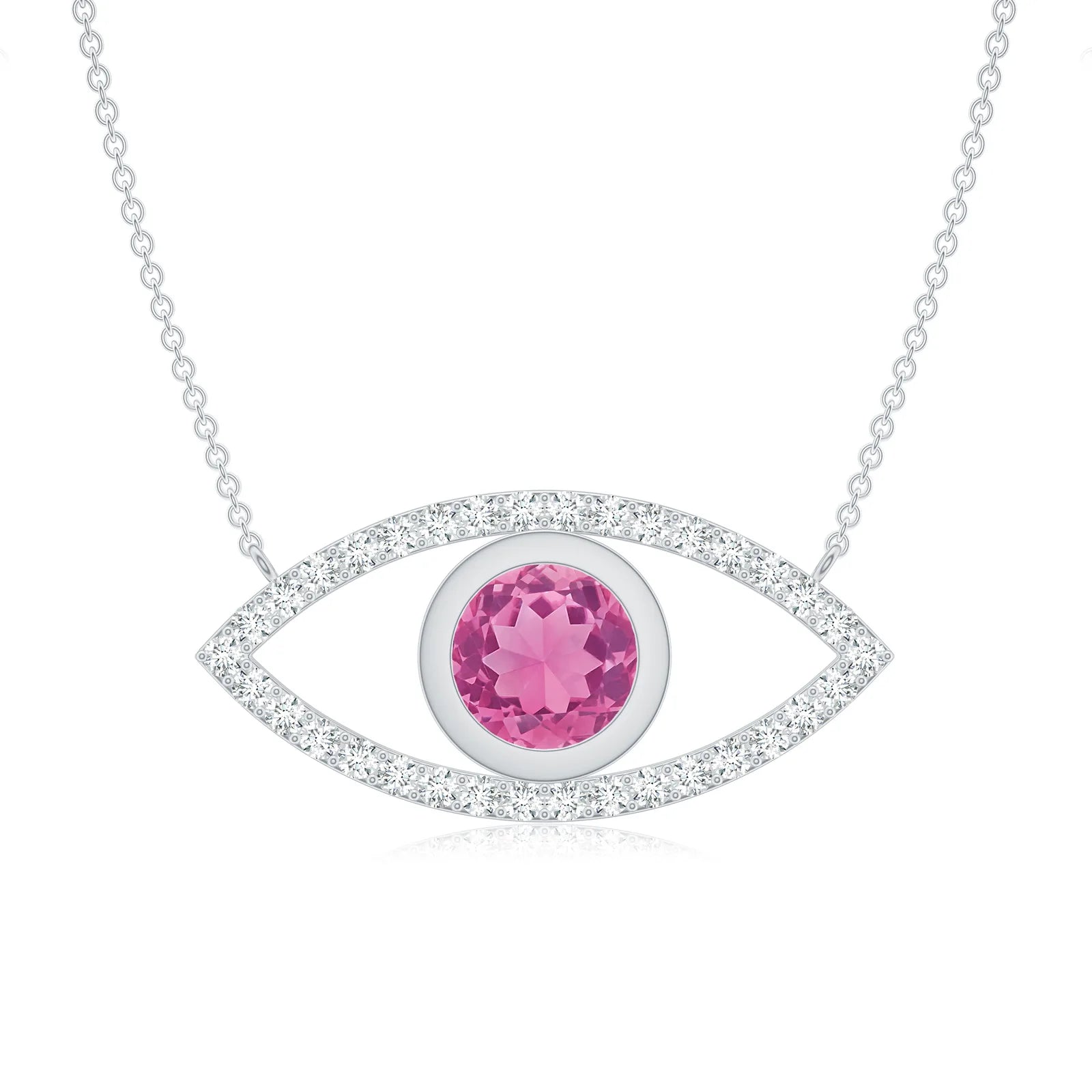 18K White Gold Vermeil