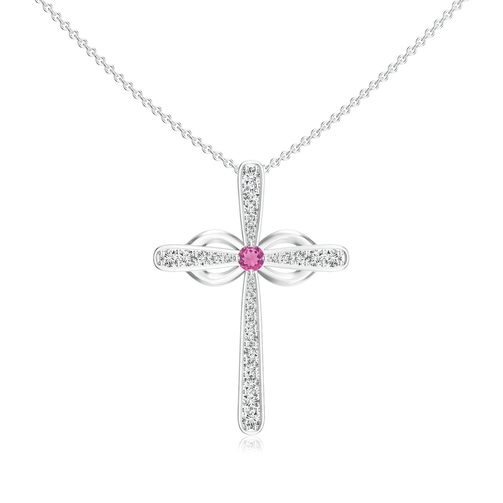 18K White Gold Vermeil