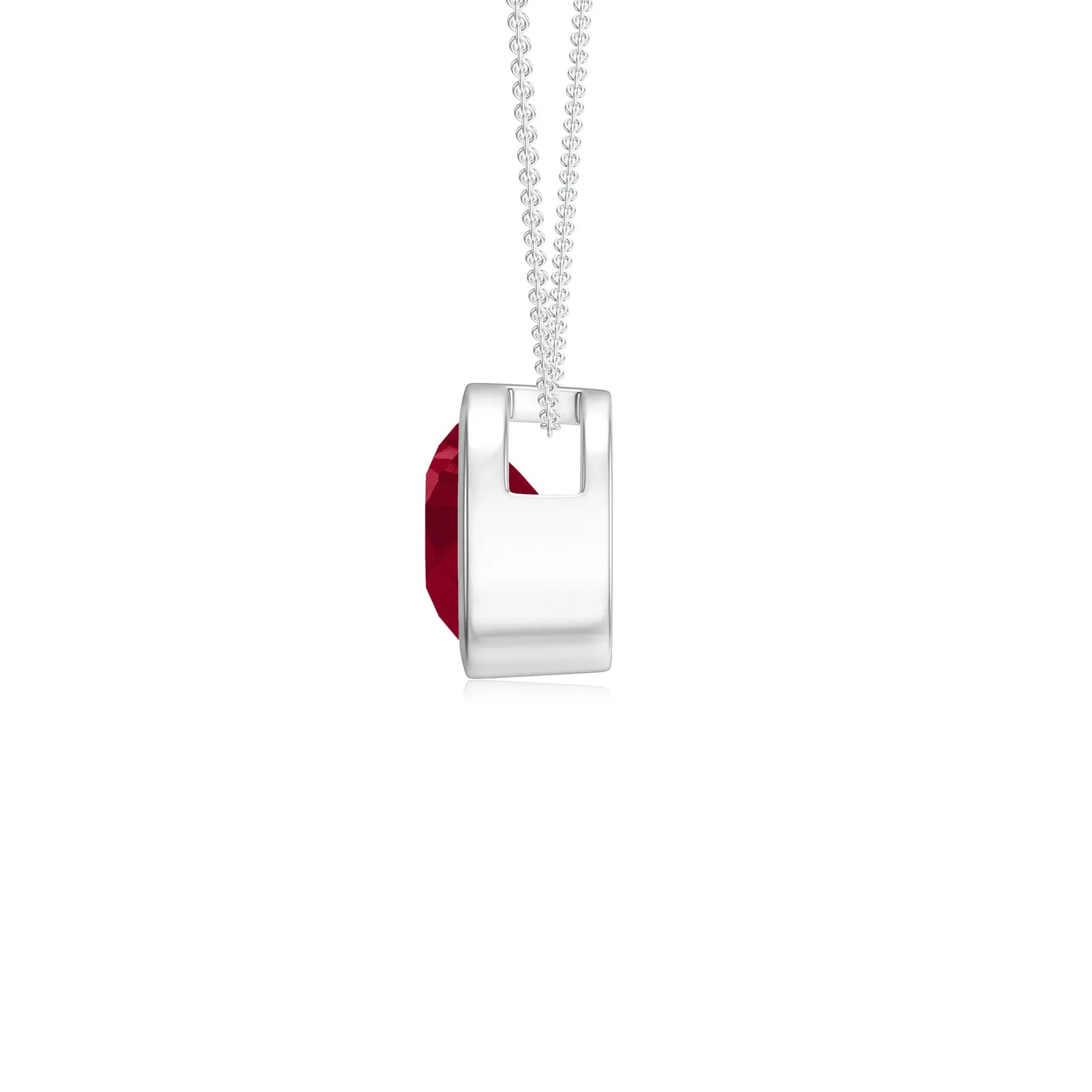 18K White Gold Vermeil