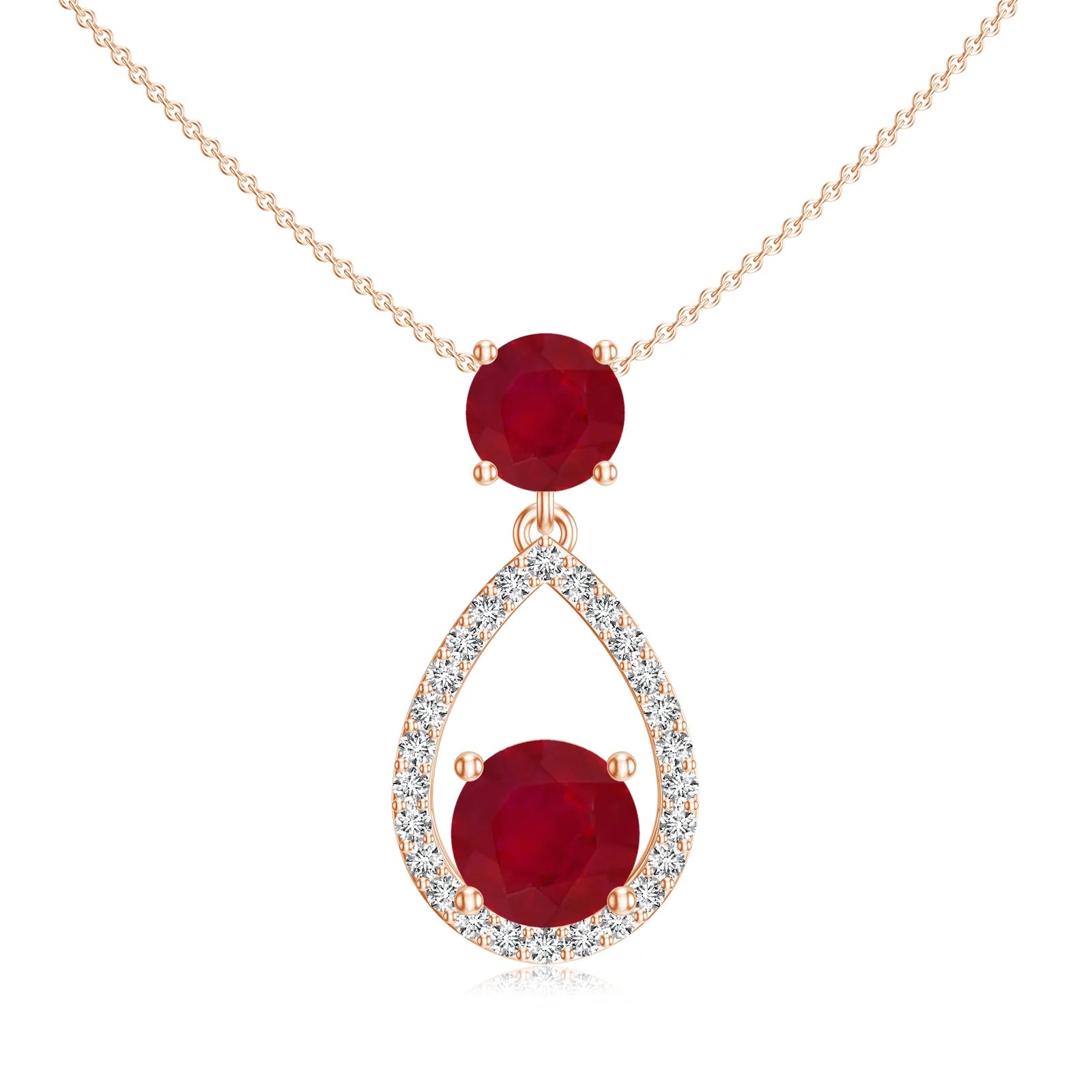 18K Rose Gold Vermeil