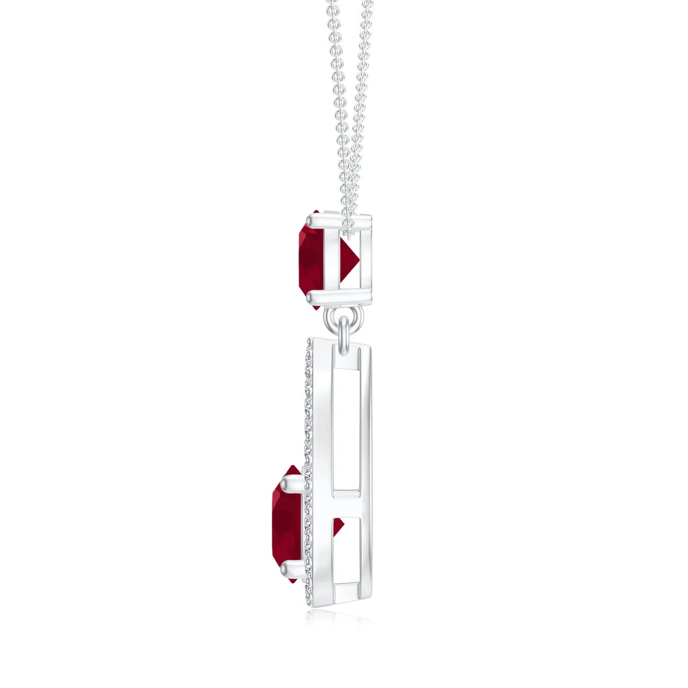 18K White Gold Vermeil
