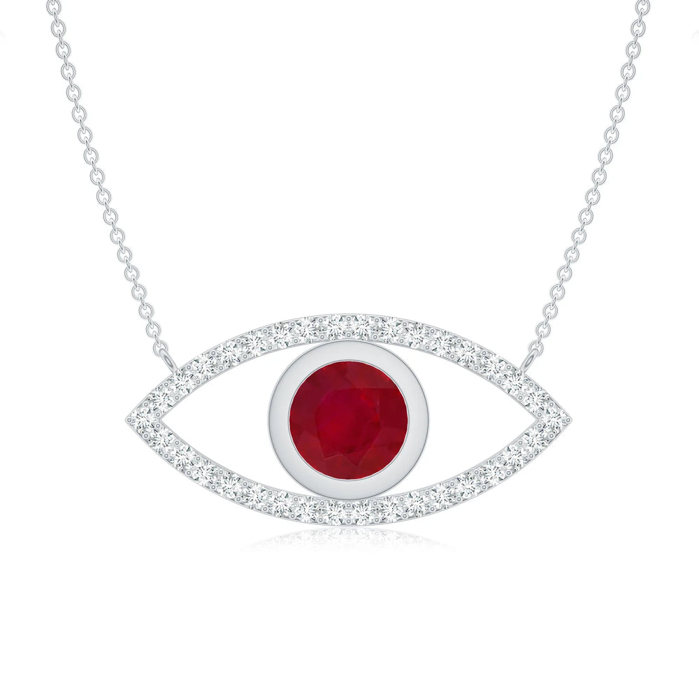 18K White Gold Vermeil