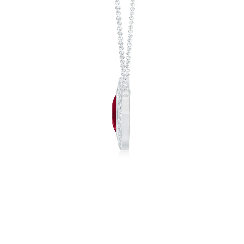 18K White Gold Vermeil