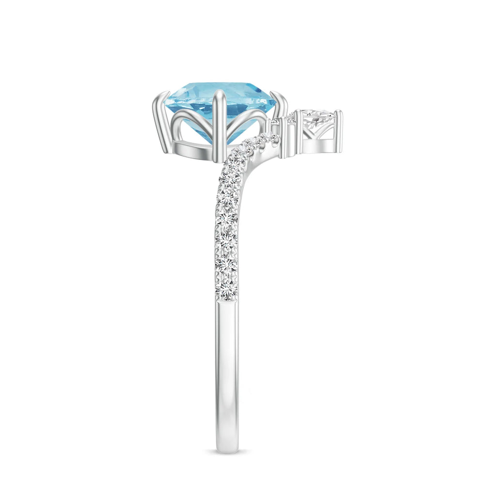 18K White Gold Vermeil