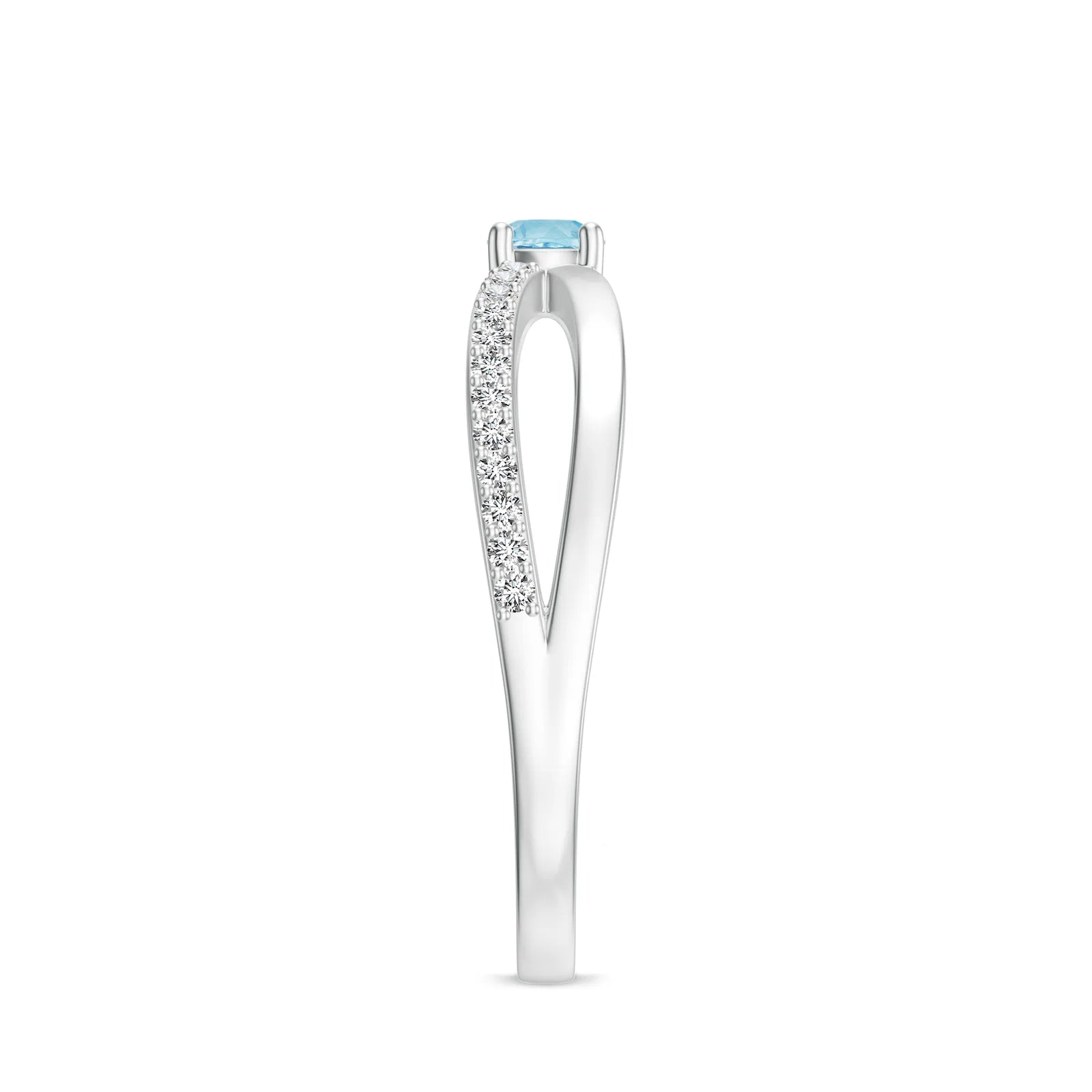 18K White Gold Vermeil