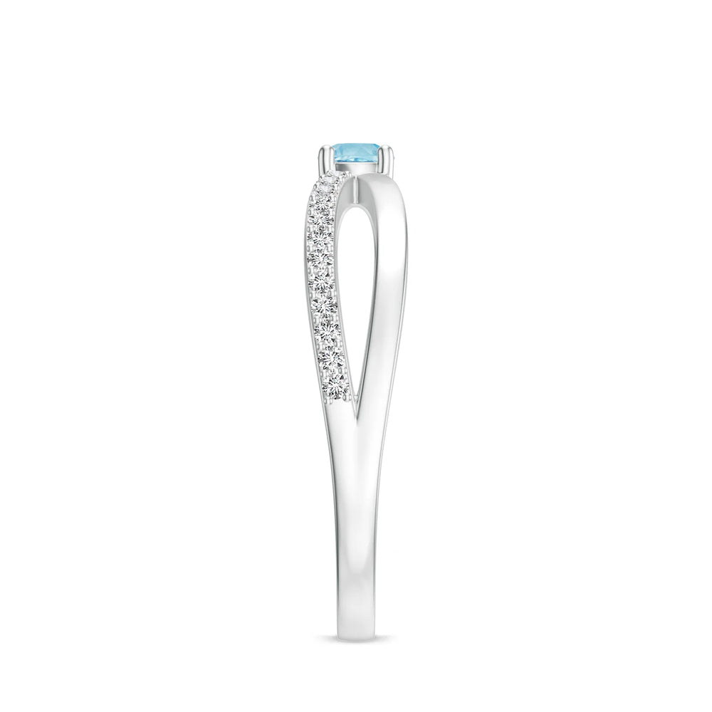 18K White Gold Vermeil