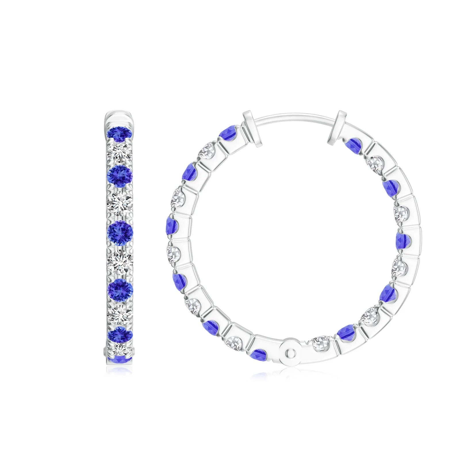 18K White Gold Vermeil