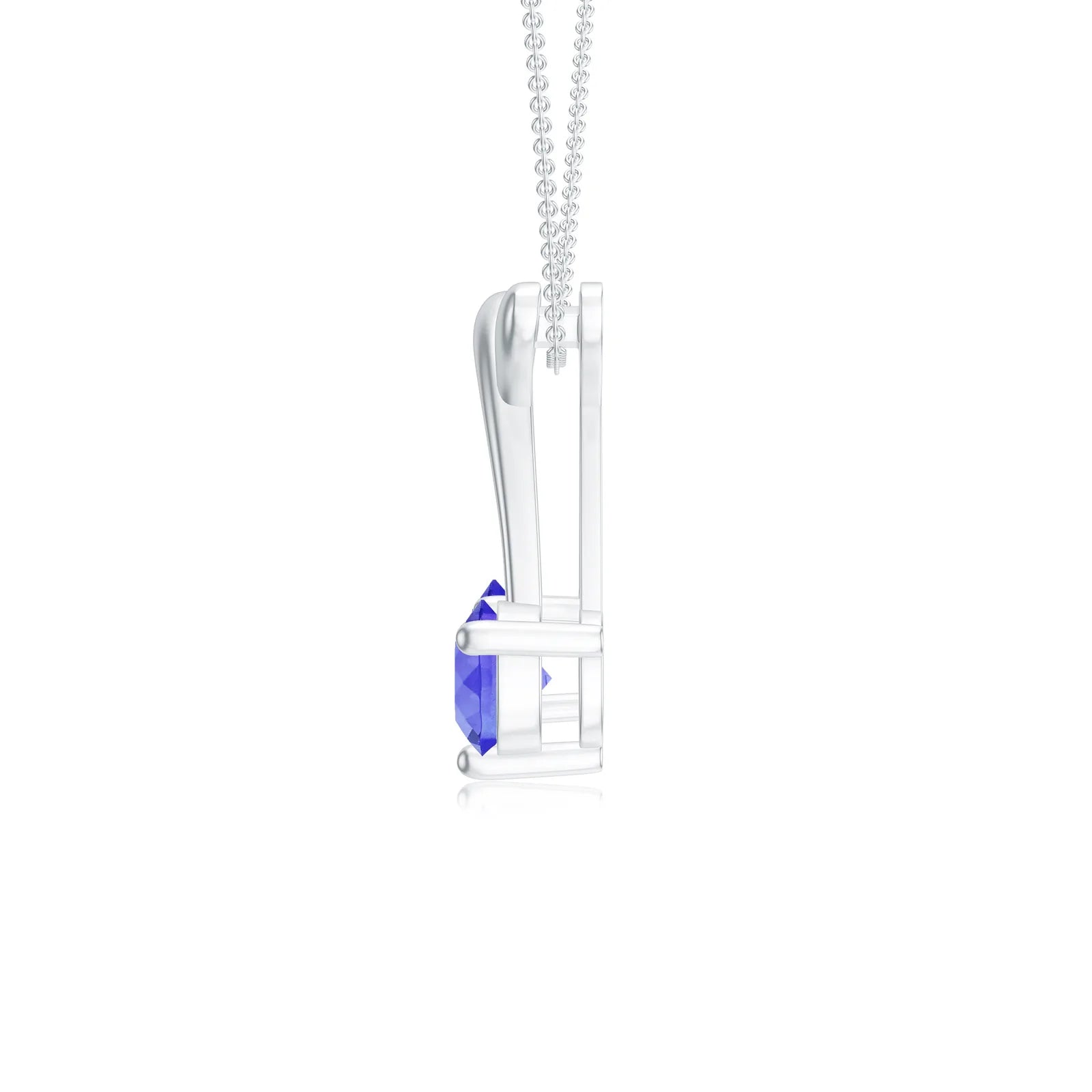 18K White Gold Vermeil