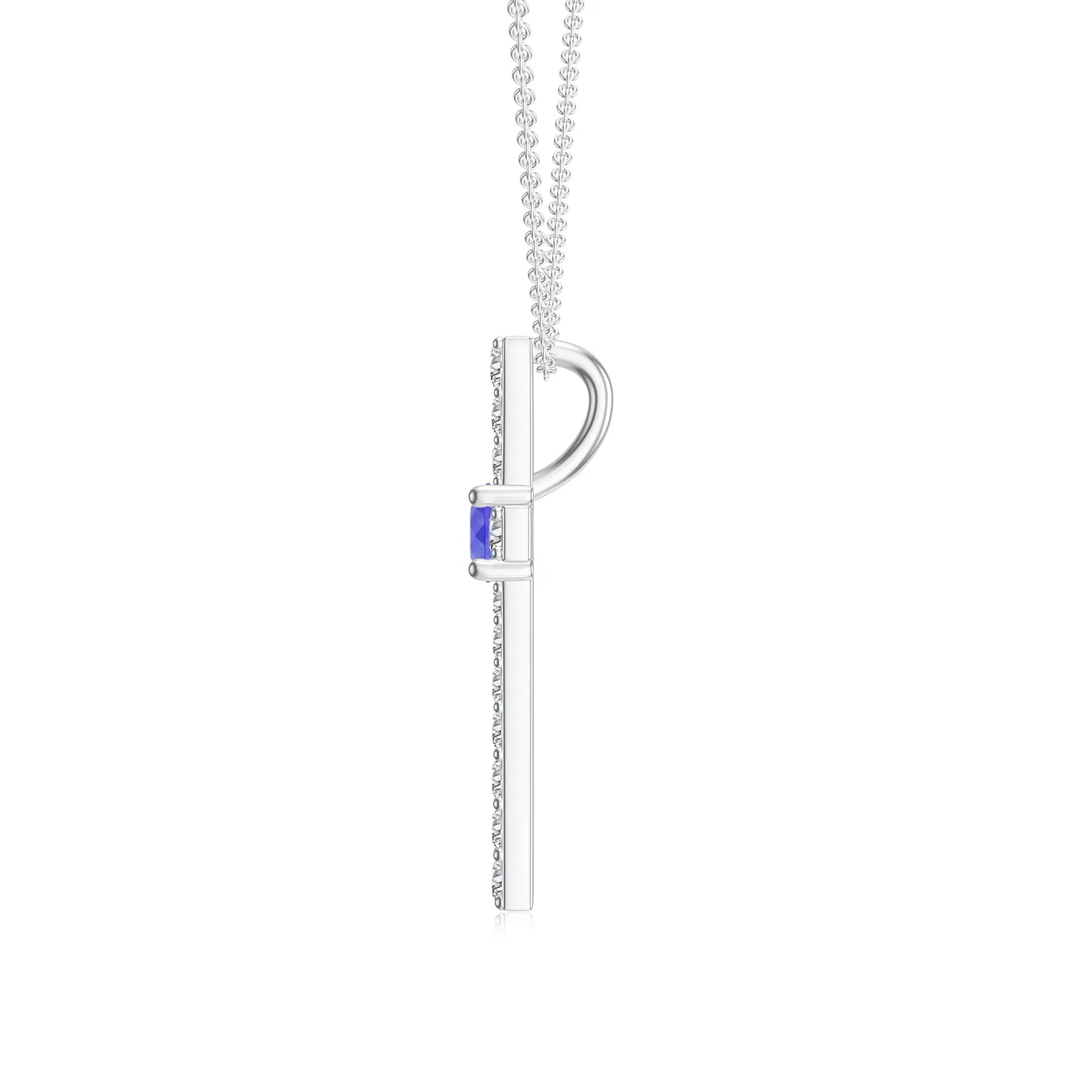 18K White Gold Vermeil