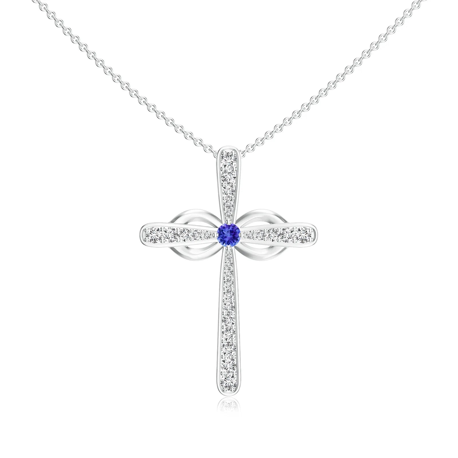 18K White Gold Vermeil