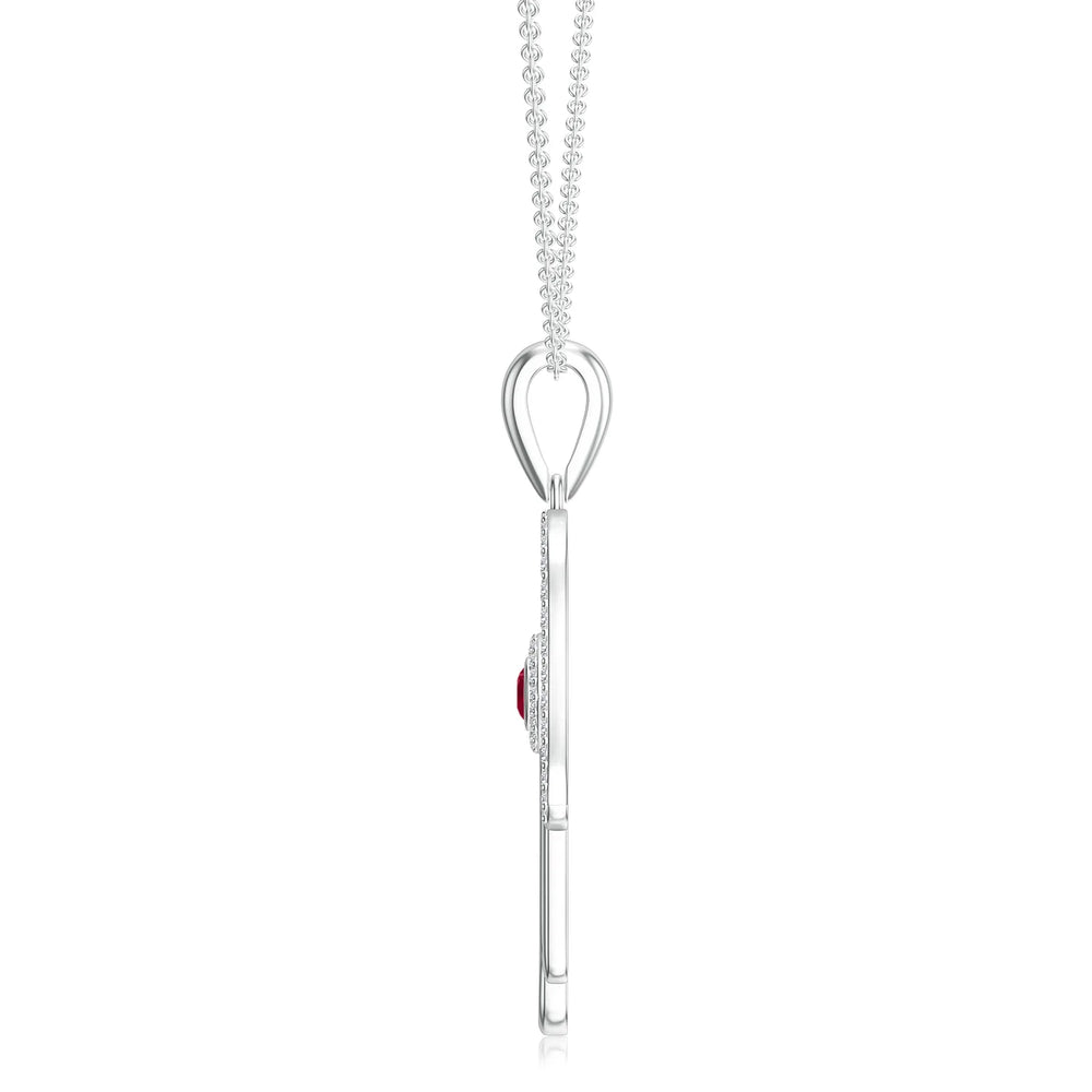 18K White Gold Vermeil
