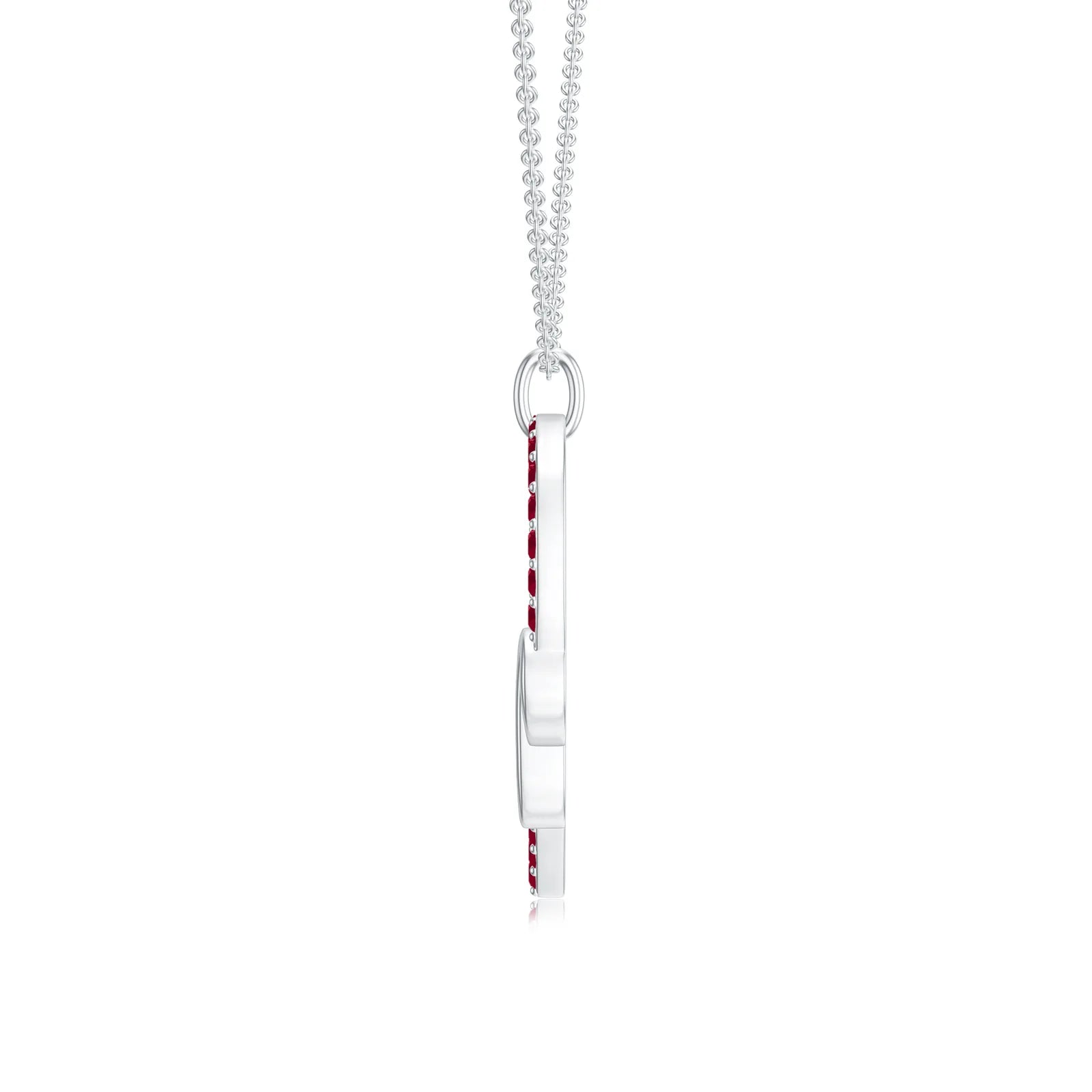18K White Gold Vermeil