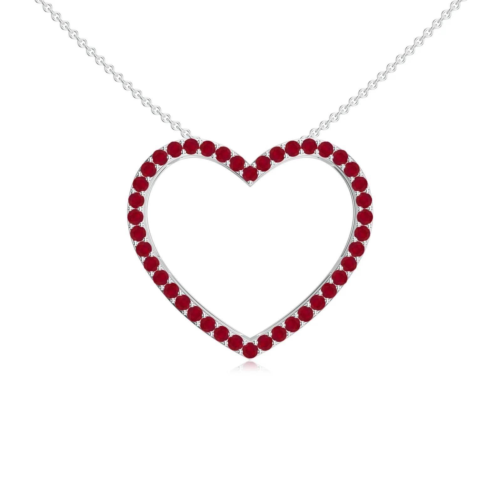 18K White Gold Vermeil