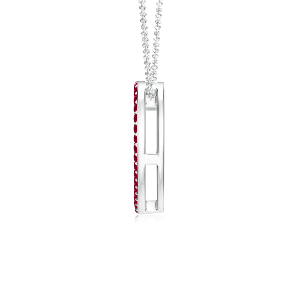 18K White Gold Vermeil