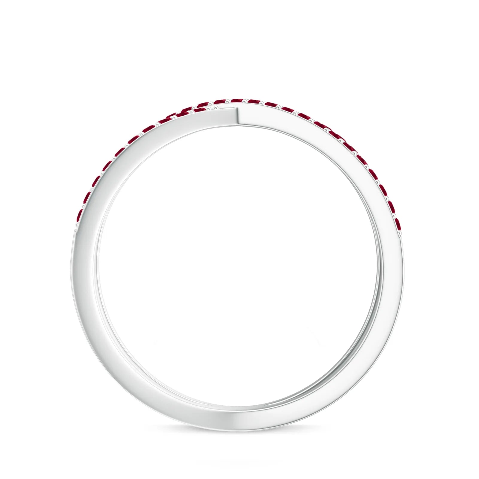 18K White Gold Vermeil