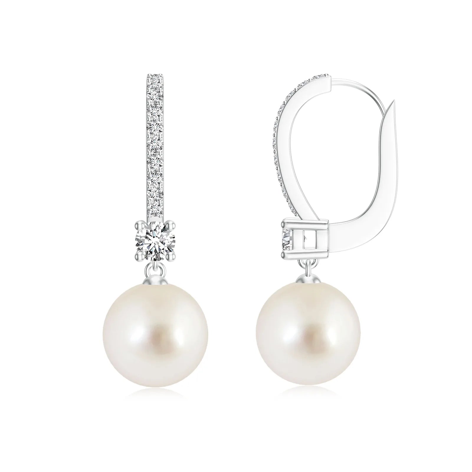18K White Gold Vermeil