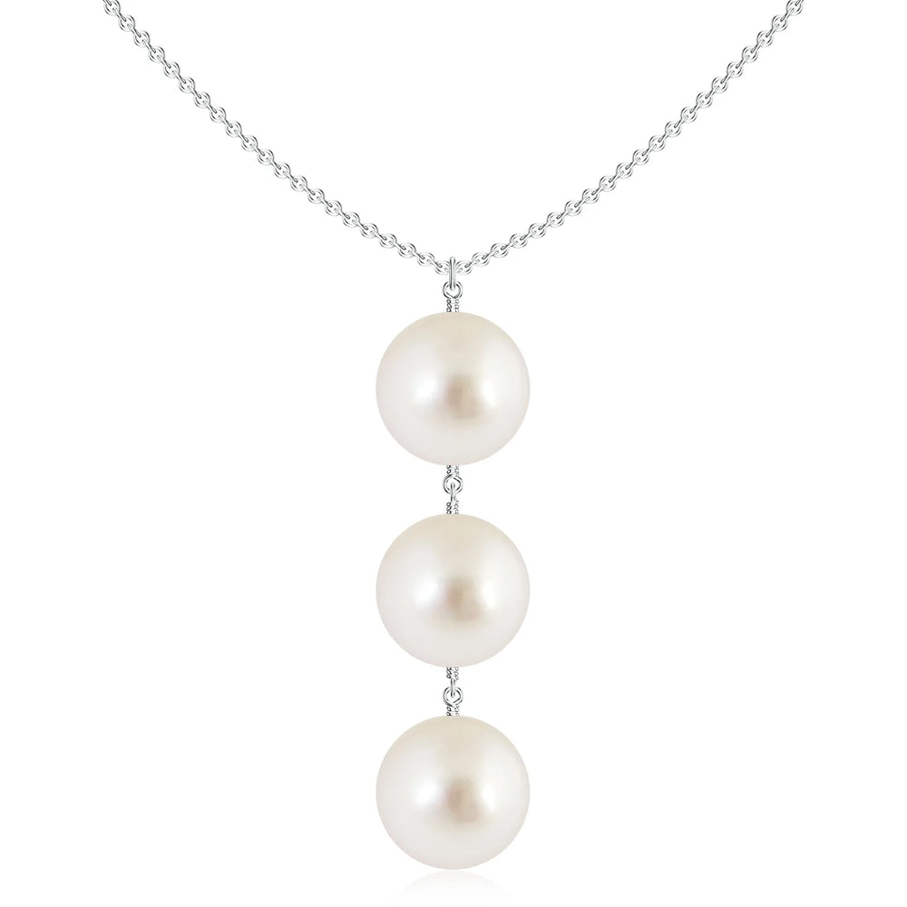 18K White Gold Vermeil