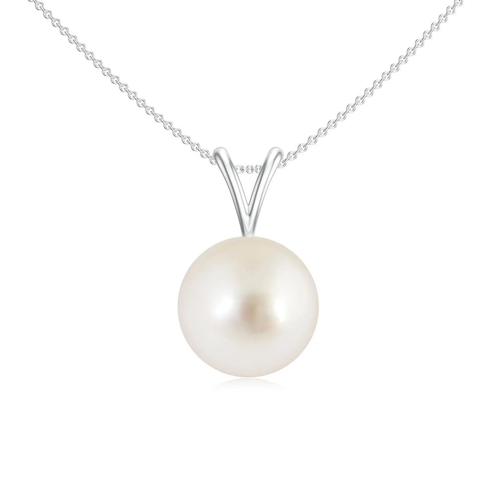 18K White Gold Vermeil
