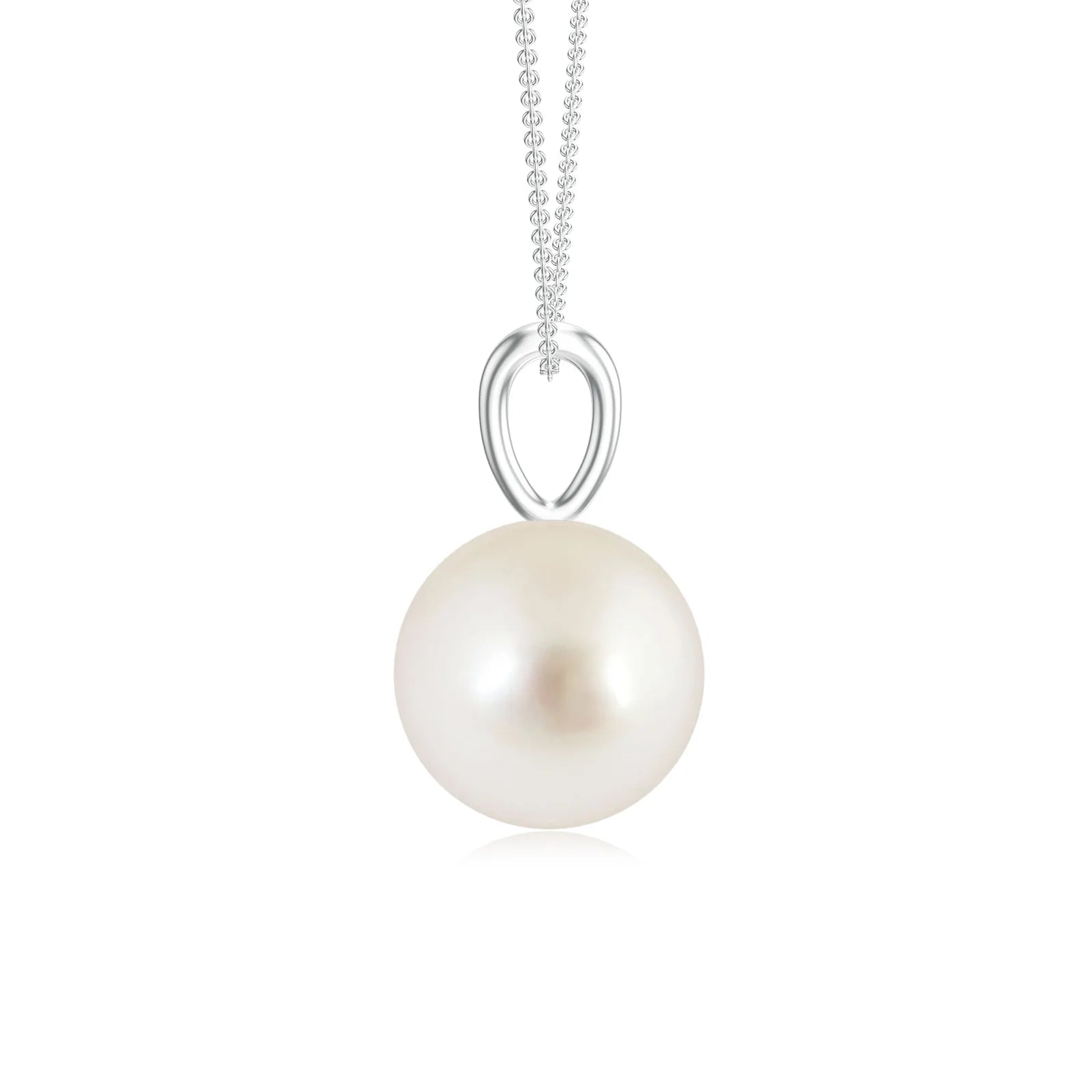 18K White Gold Vermeil