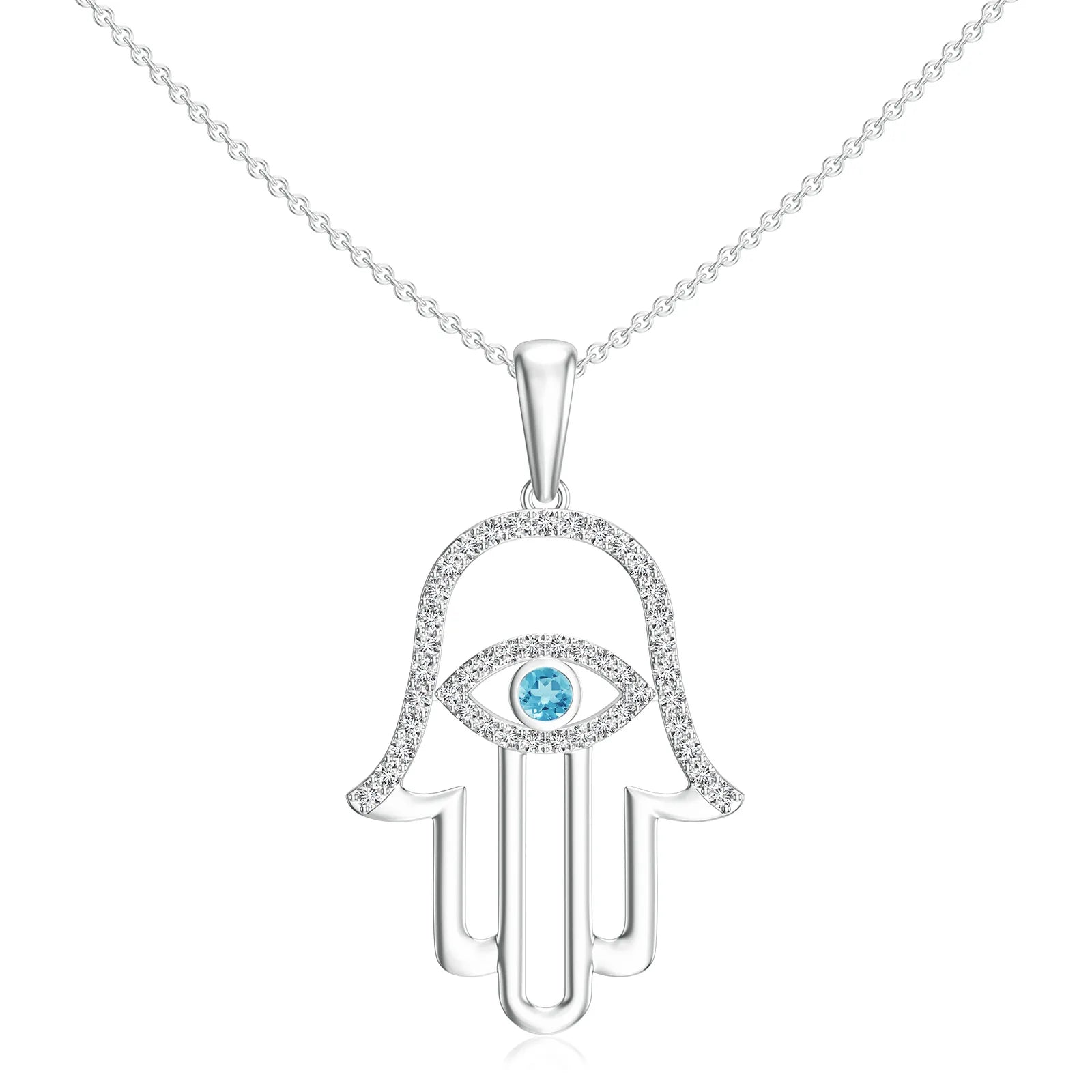 18K White Gold Vermeil