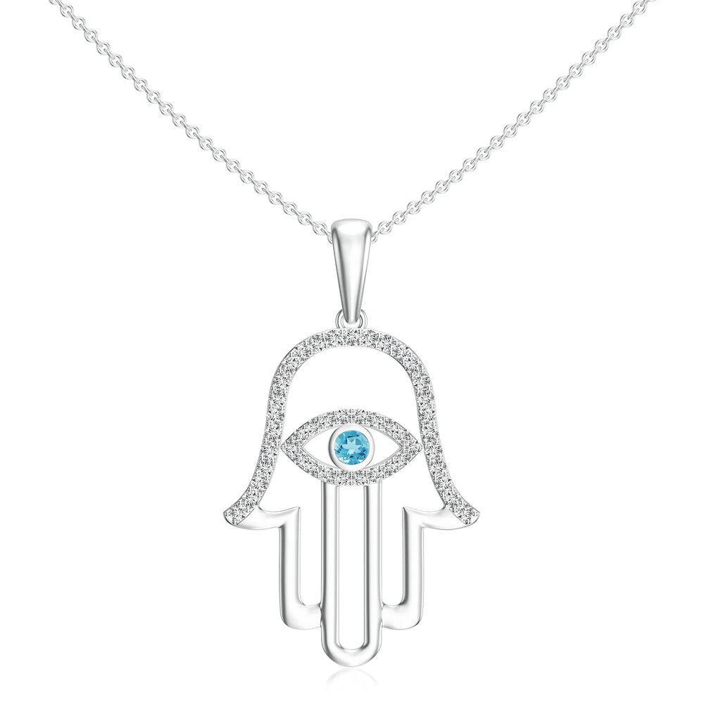 18K White Gold Vermeil