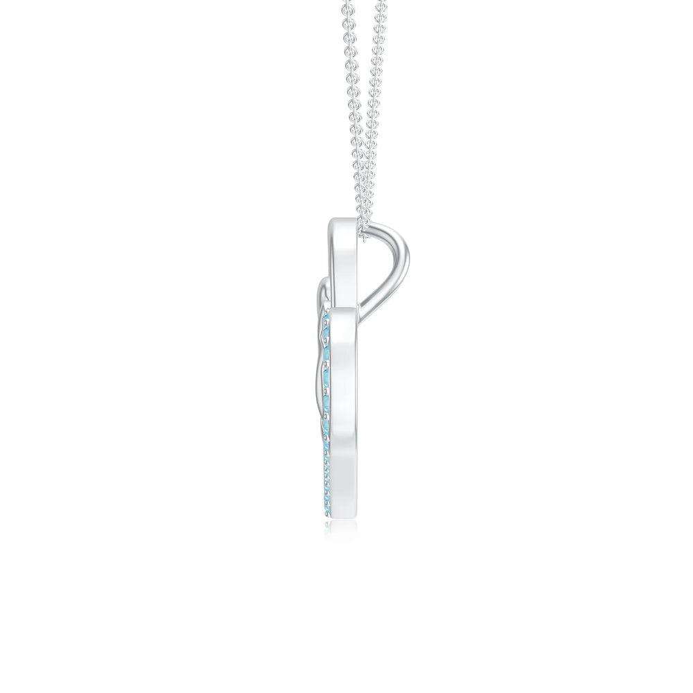 18K White Gold Vermeil