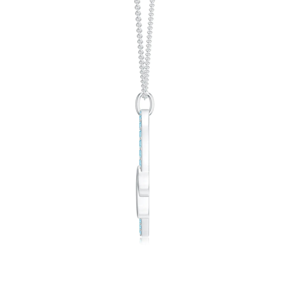 18K White Gold Vermeil