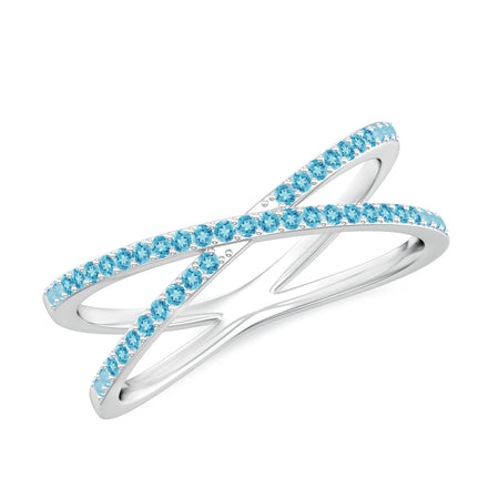 Swiss Blue Topaz Rings