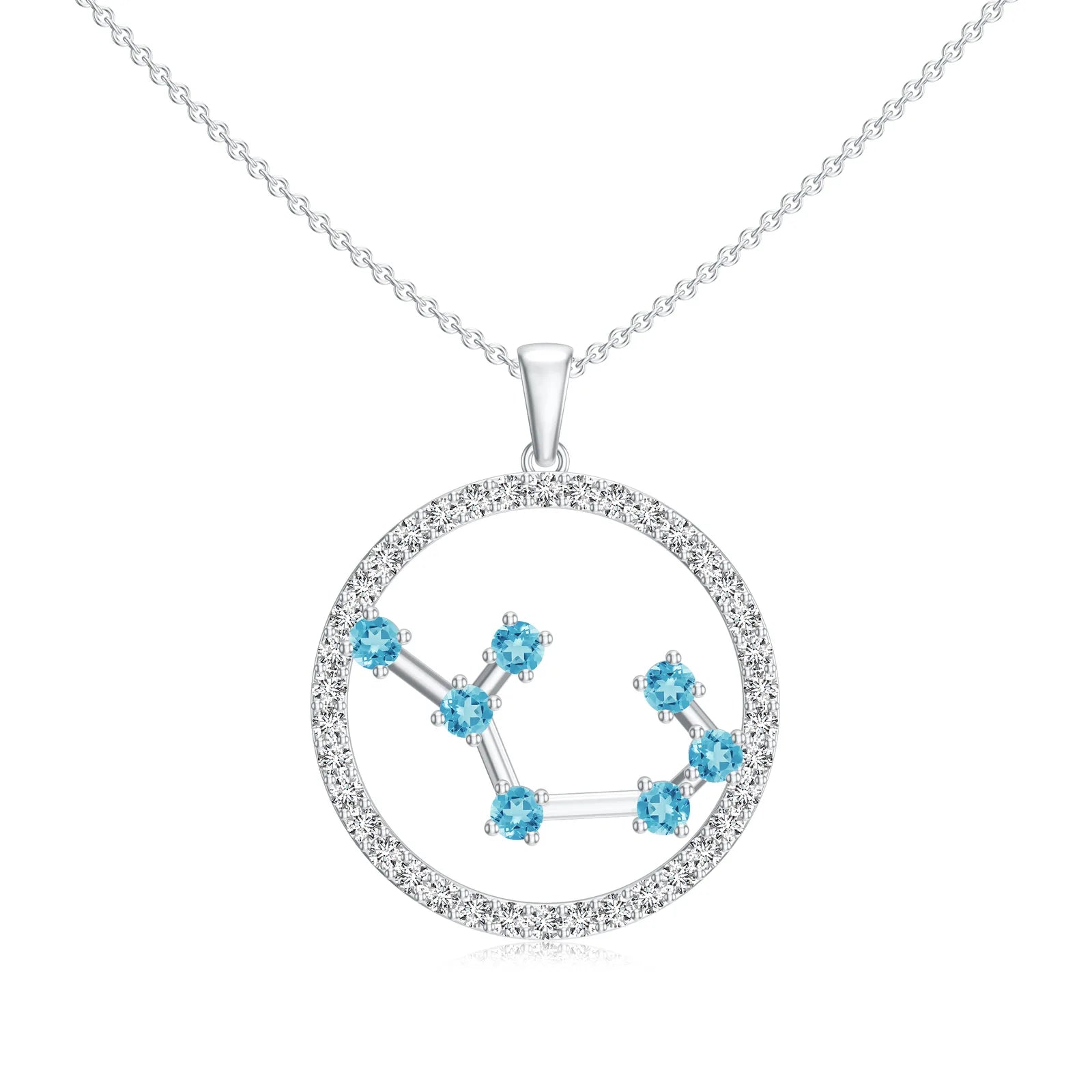 18K White Gold Vermeil