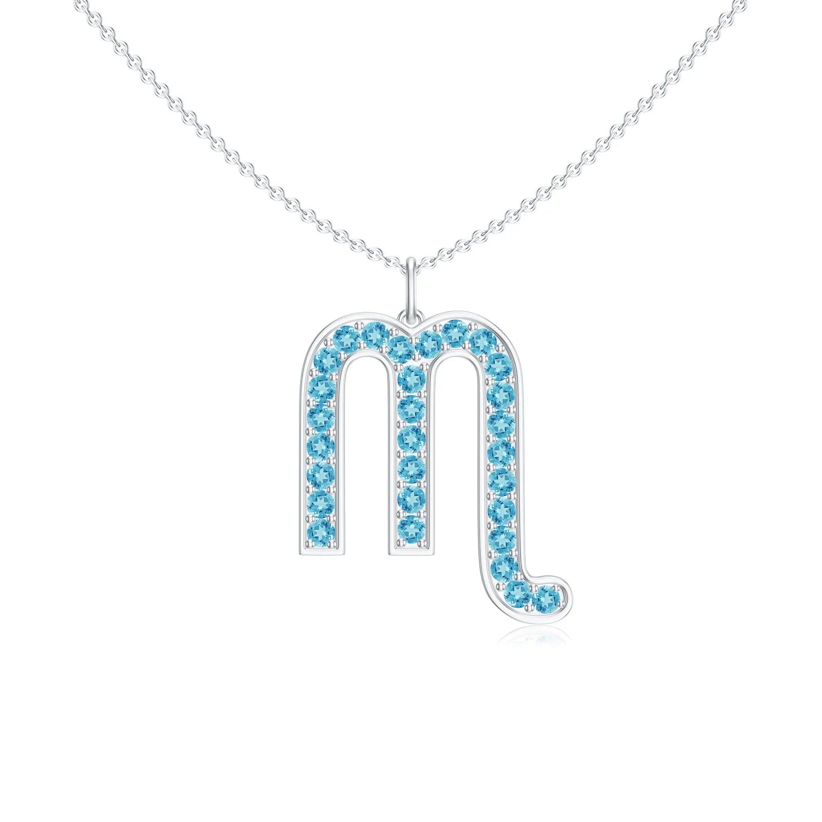 18K White Gold Vermeil