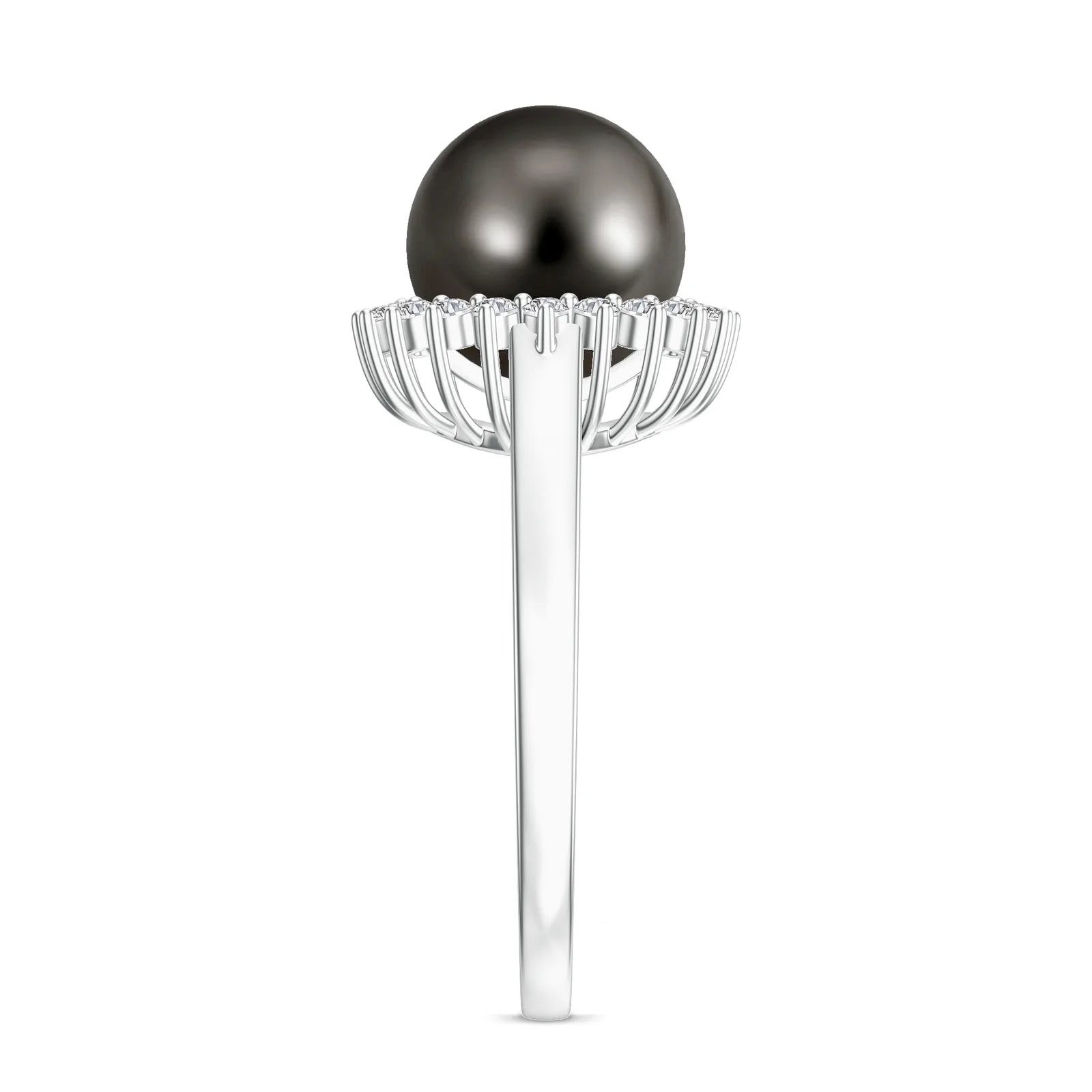 18K White Gold Vermeil