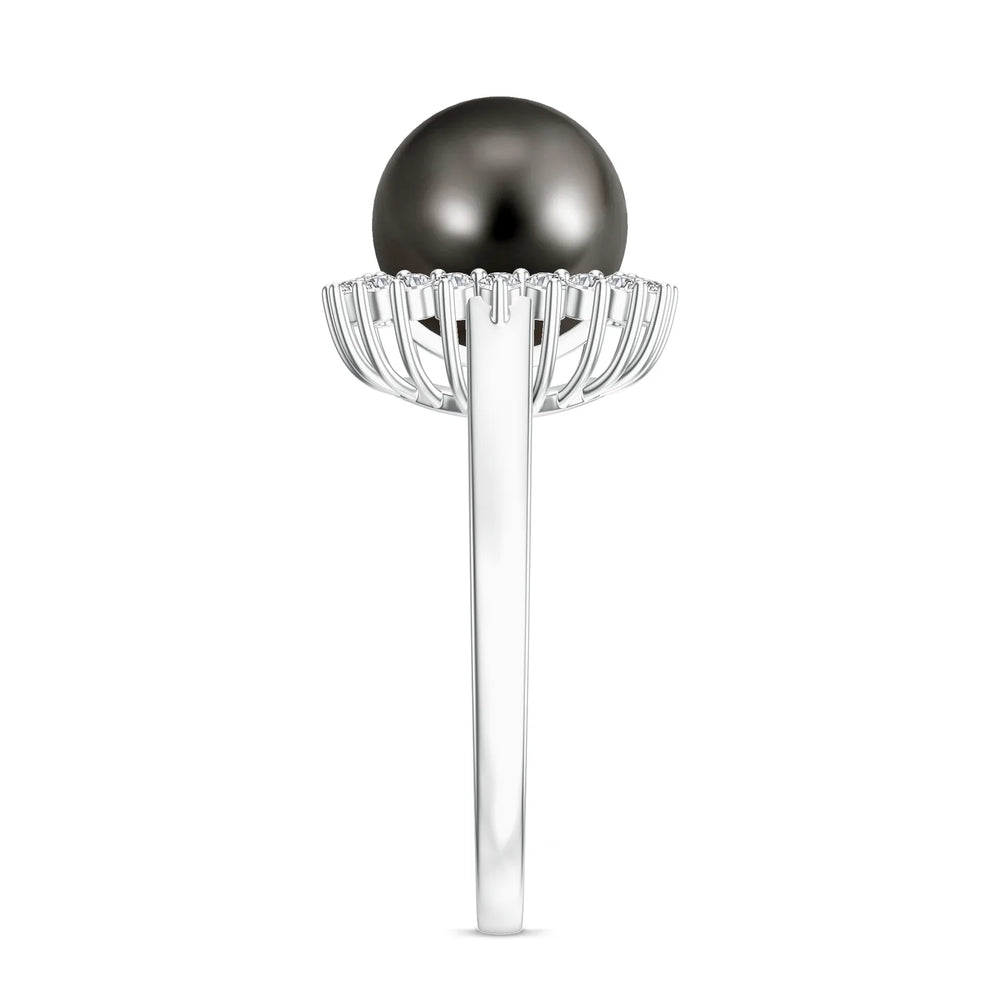 18K White Gold Vermeil